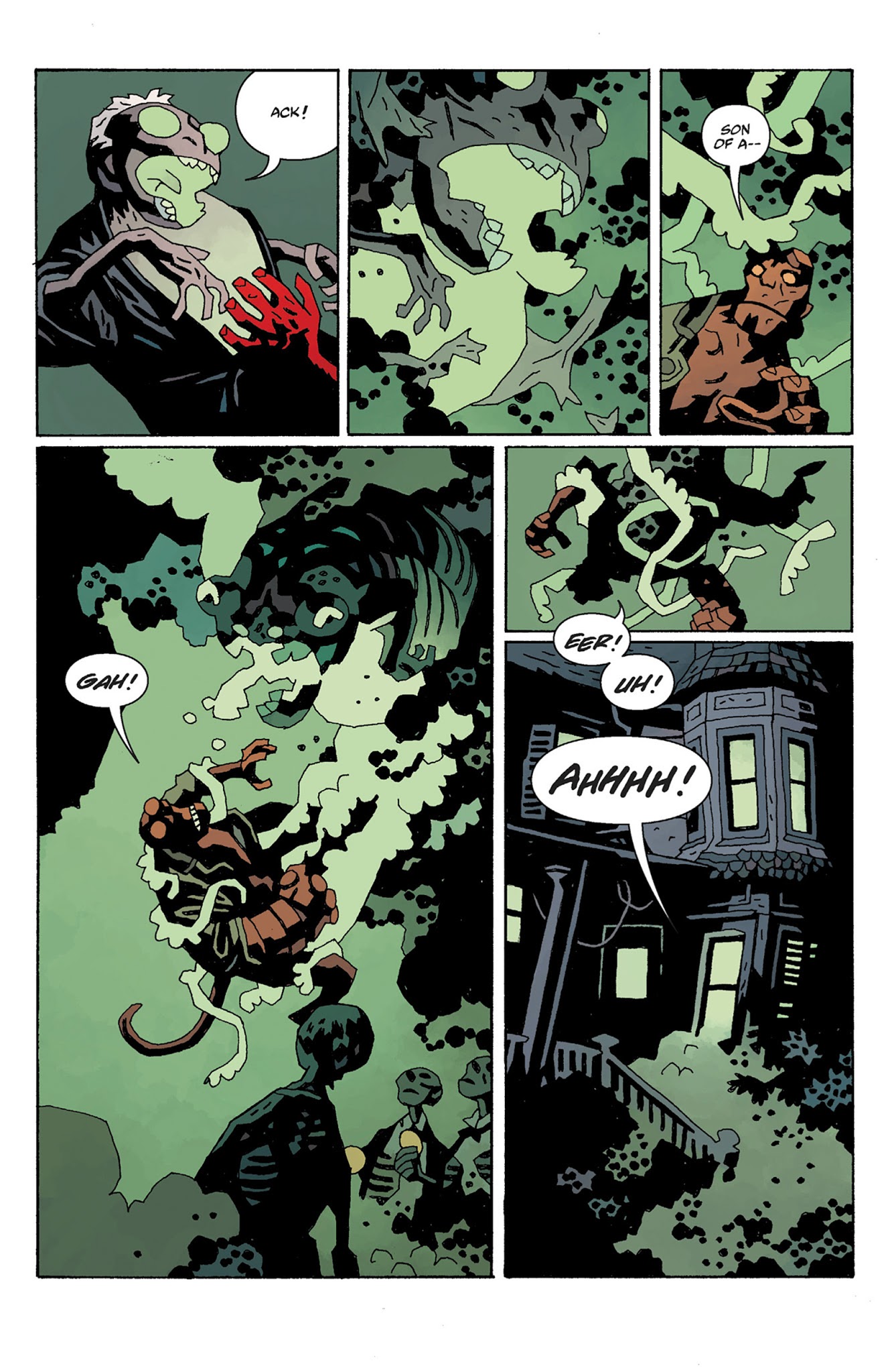 Read online Hellboy: The Bride Of Hell  and Others comic -  Issue # TPB - 151
