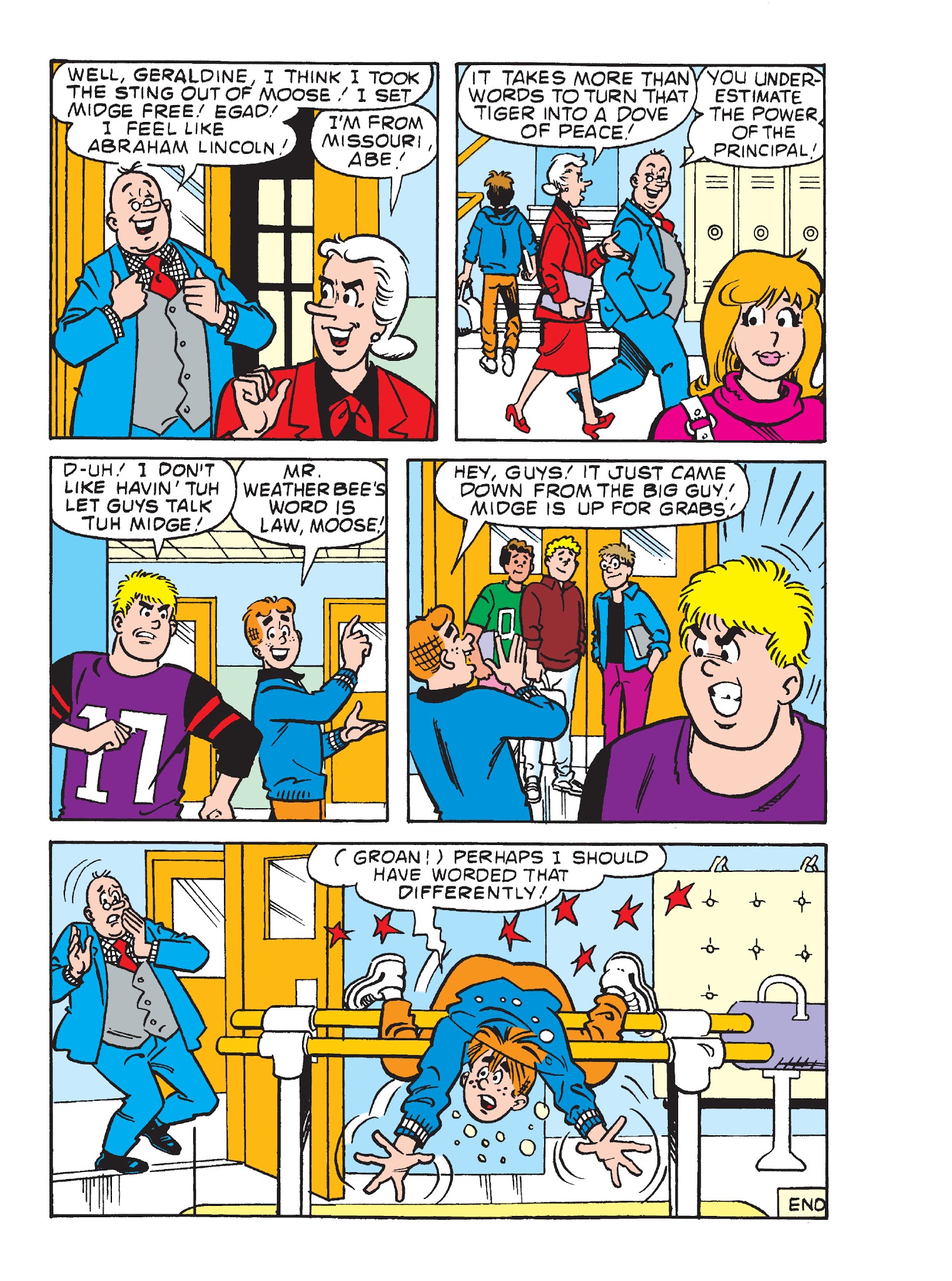 Read online Archie's Funhouse Double Digest comic -  Issue #24 - 124
