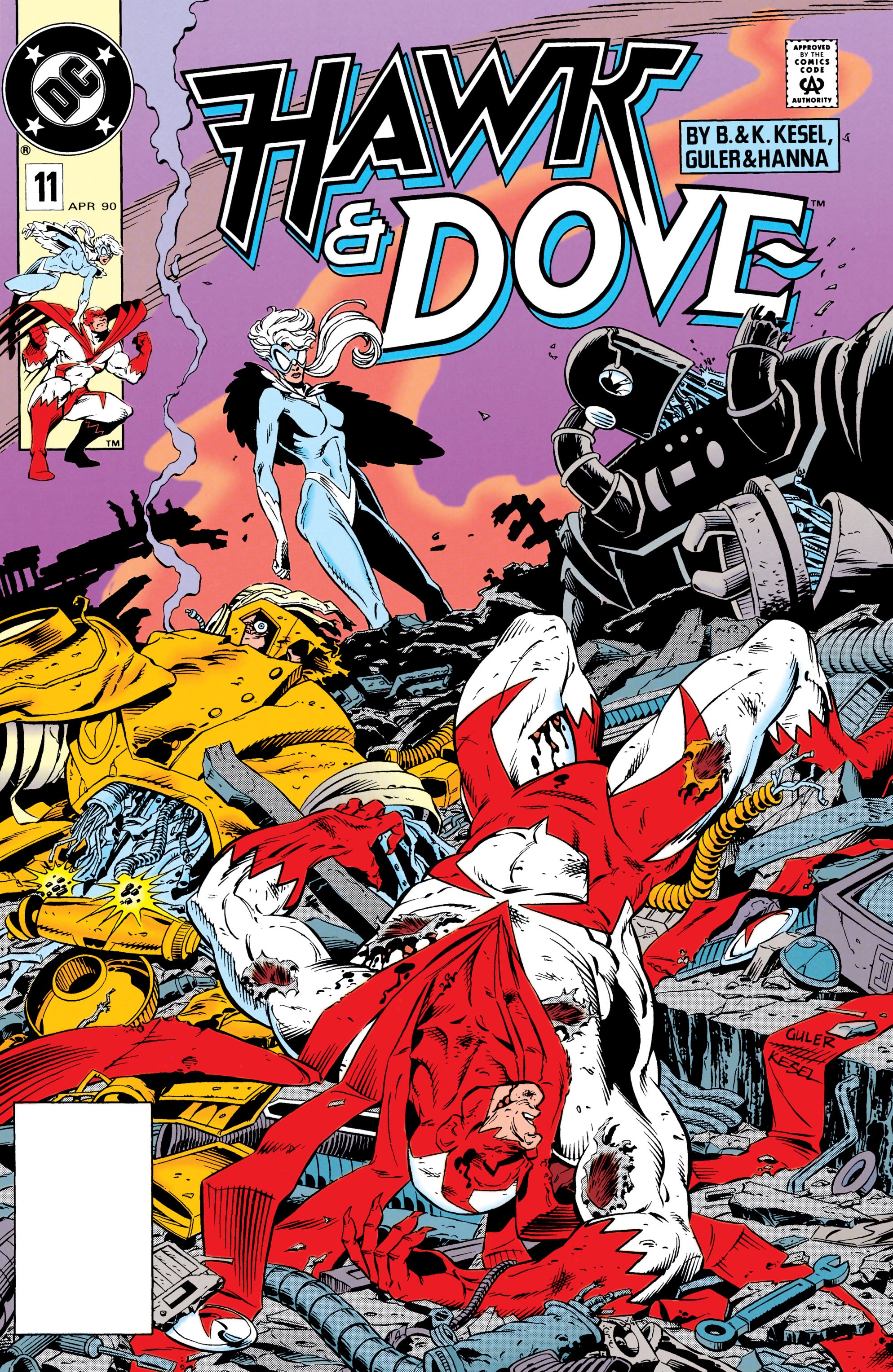 Read online Hawk and Dove (1989) comic -  Issue #11 - 1