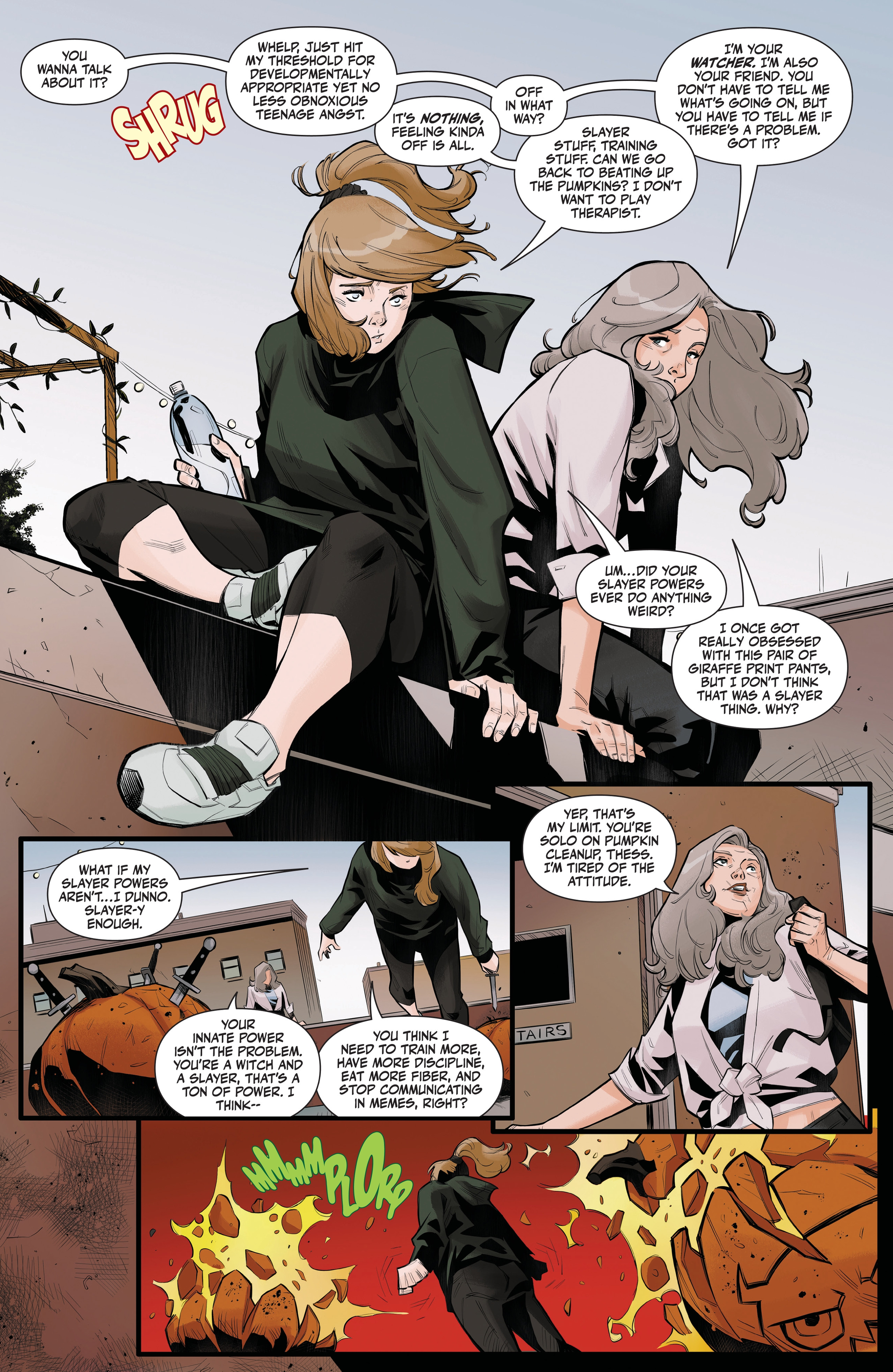 Read online Buffy the Last Vampire Slayer: The Lost Summers comic -  Issue # TPB - 56