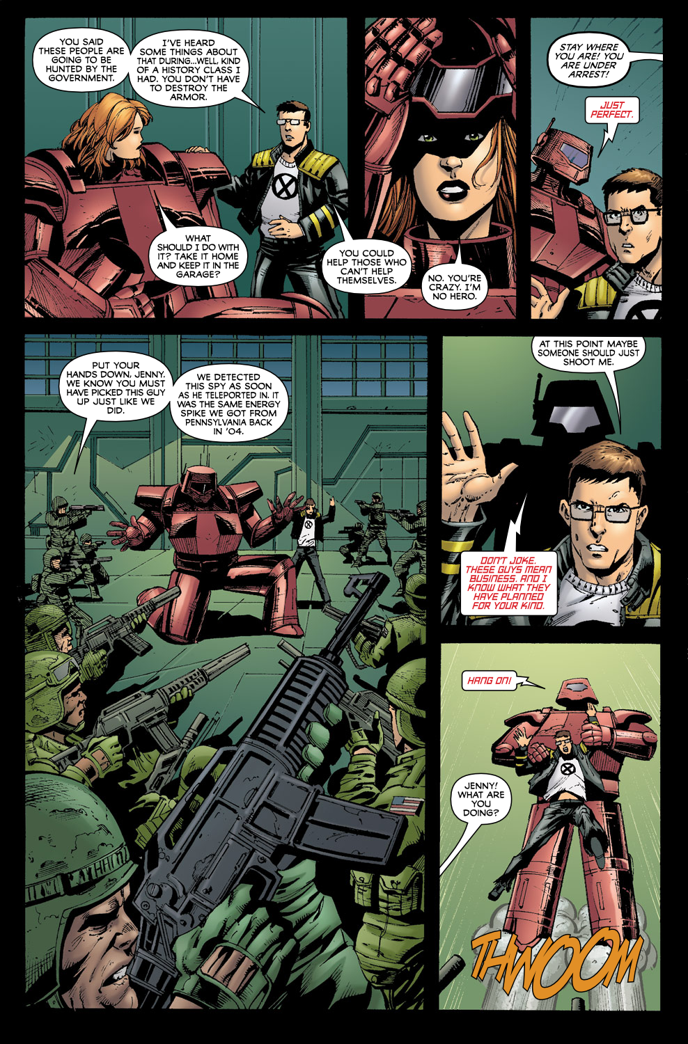 Read online Exiles: Days of Then and Now comic -  Issue # Full - 23
