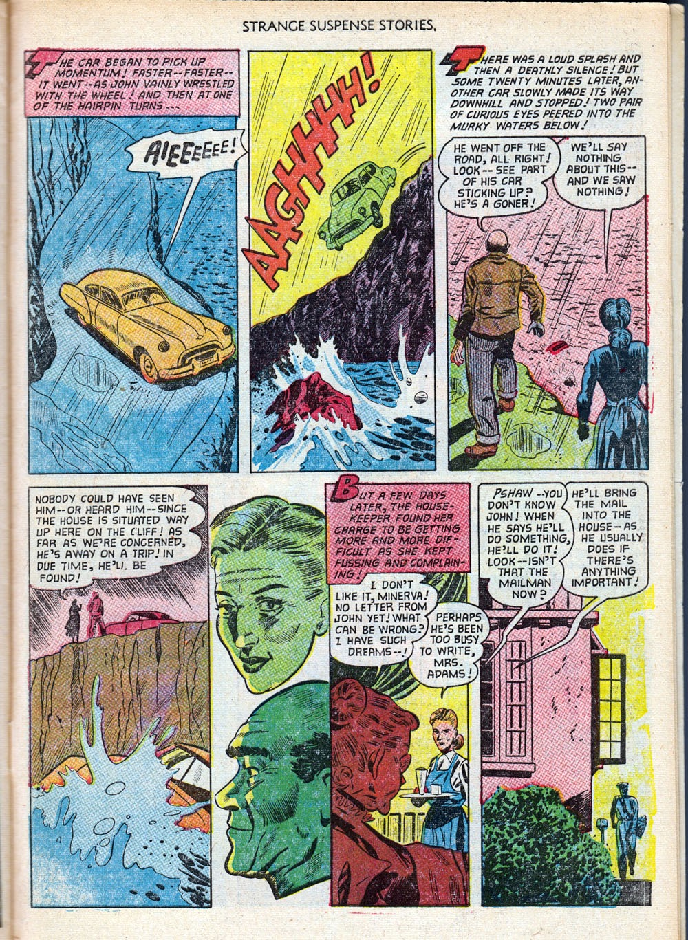 Read online Strange Suspense Stories (1952) comic -  Issue #5 - 27
