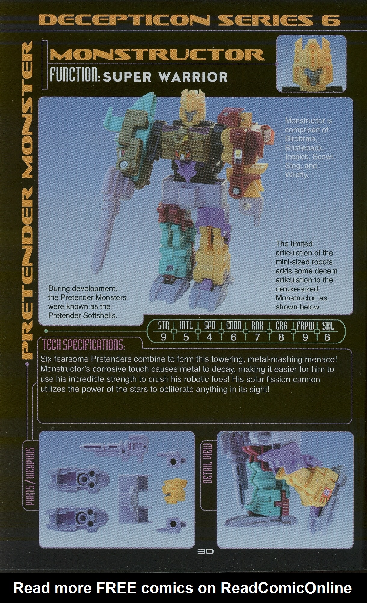 Read online Cybertronian: An Unofficial Transformers Recognition Guide comic -  Issue #5 - 29
