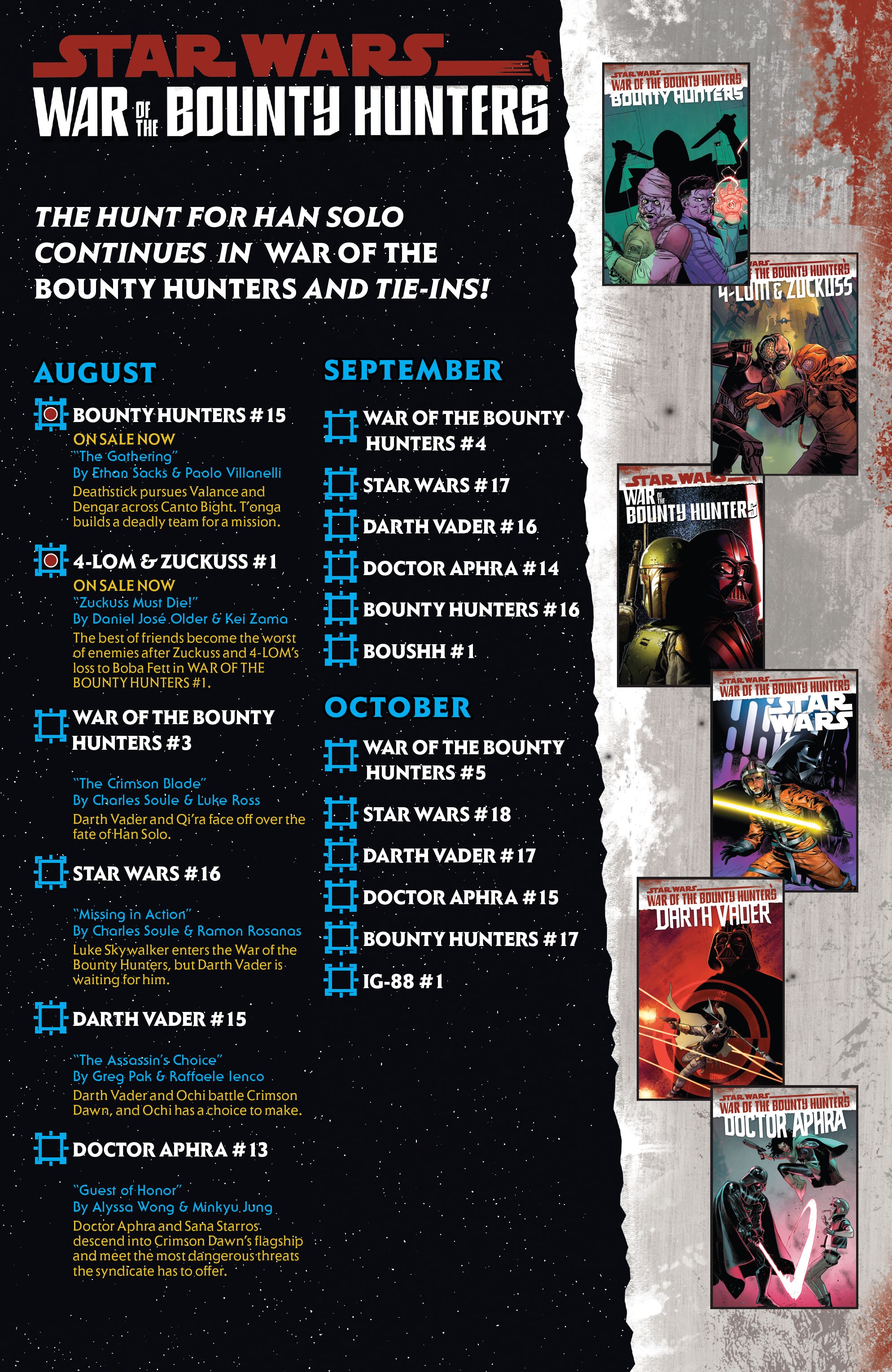 Read online Star Wars: War Of The Bounty Hunters - 4-Lom & Zuckuss comic -  Issue # Full - 33