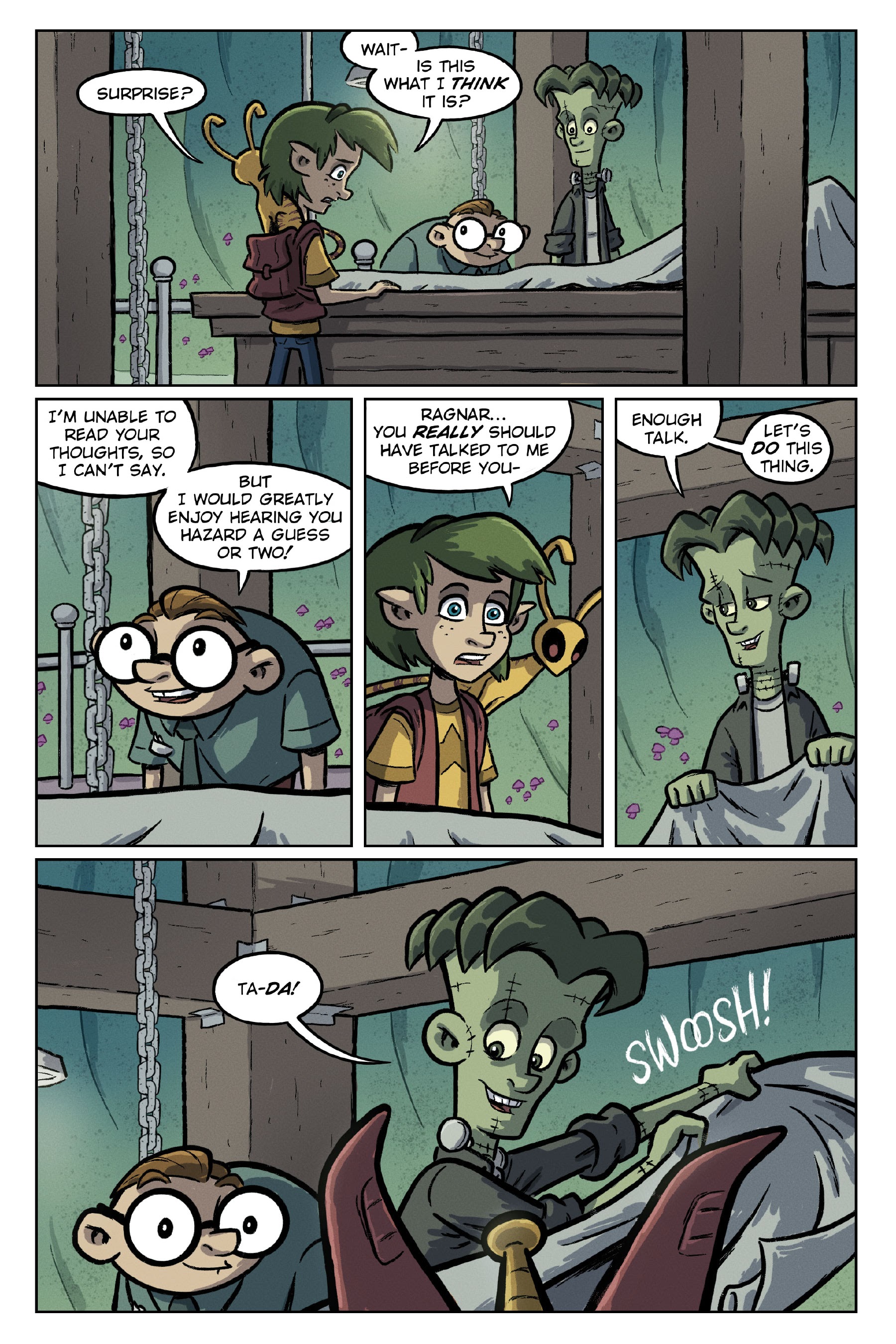 Read online Oddly Normal (2014) comic -  Issue #17 - 16