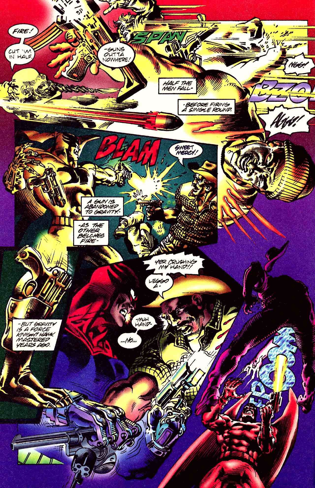Read online Knighthawk comic -  Issue #1 - 9