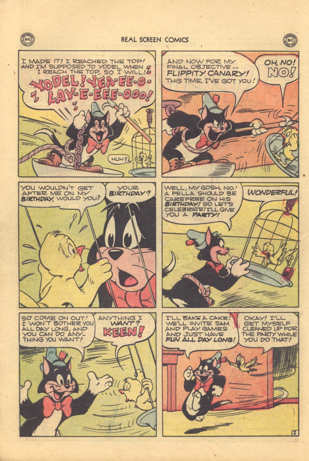 Read online Real Screen Comics comic -  Issue #33 - 14