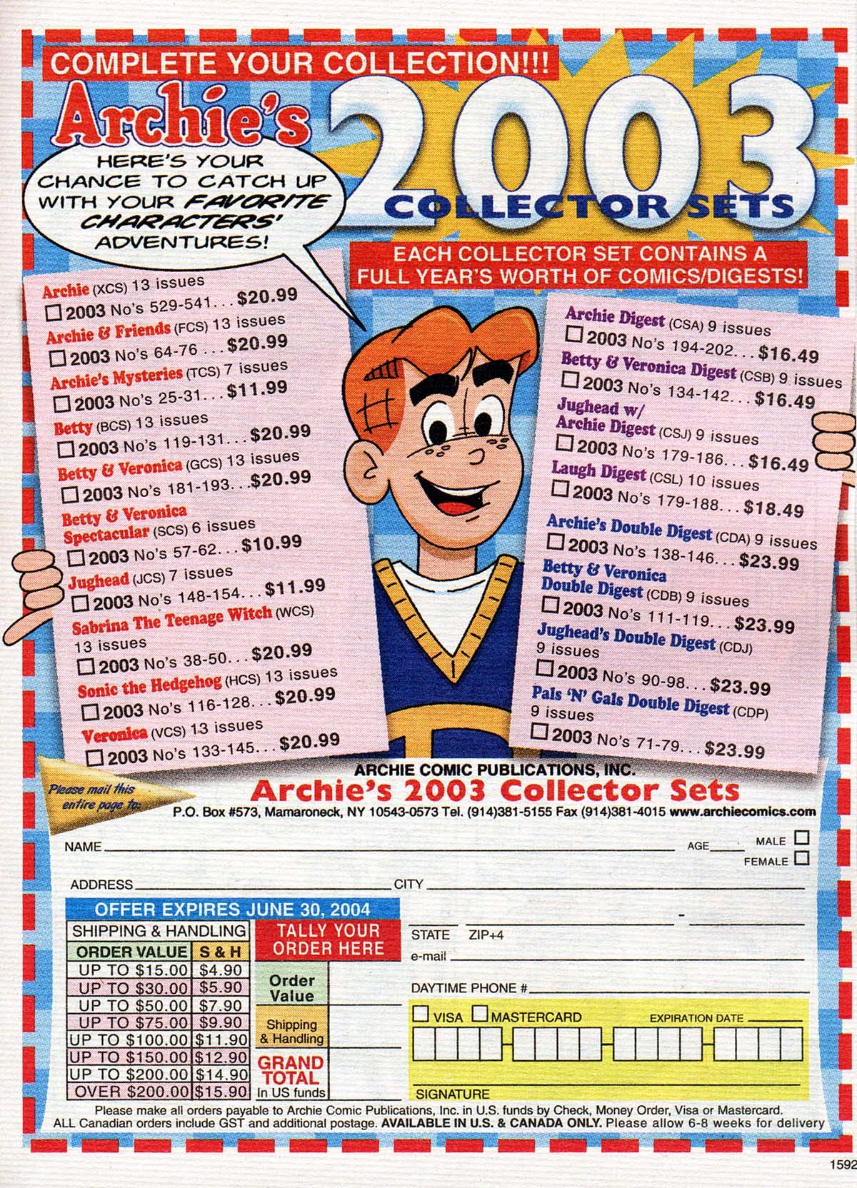 Read online Archie's Double Digest Magazine comic -  Issue #151 - 170