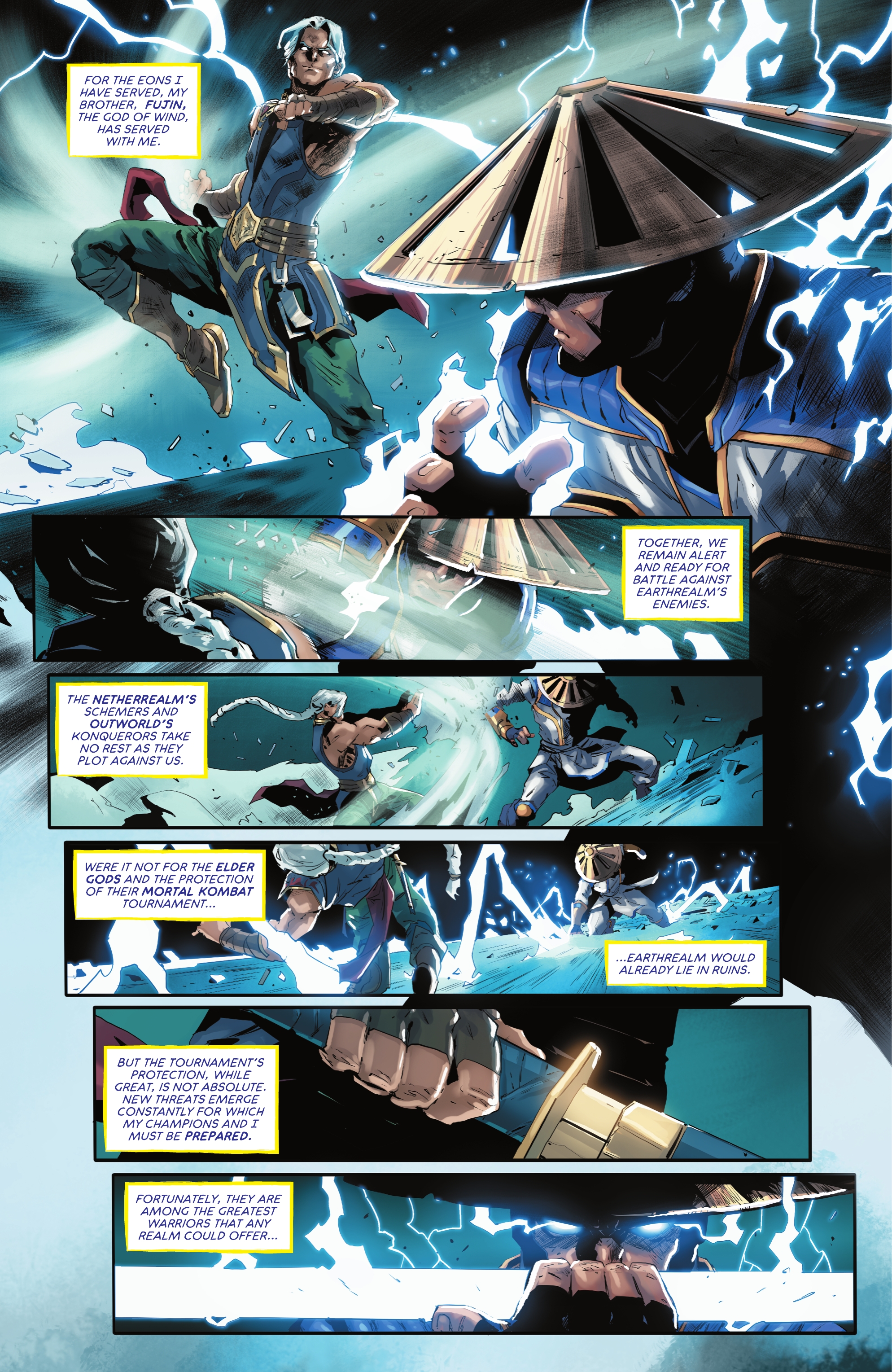 Read online Mortal Kombat: Onslaught comic -  Issue # Full - 4