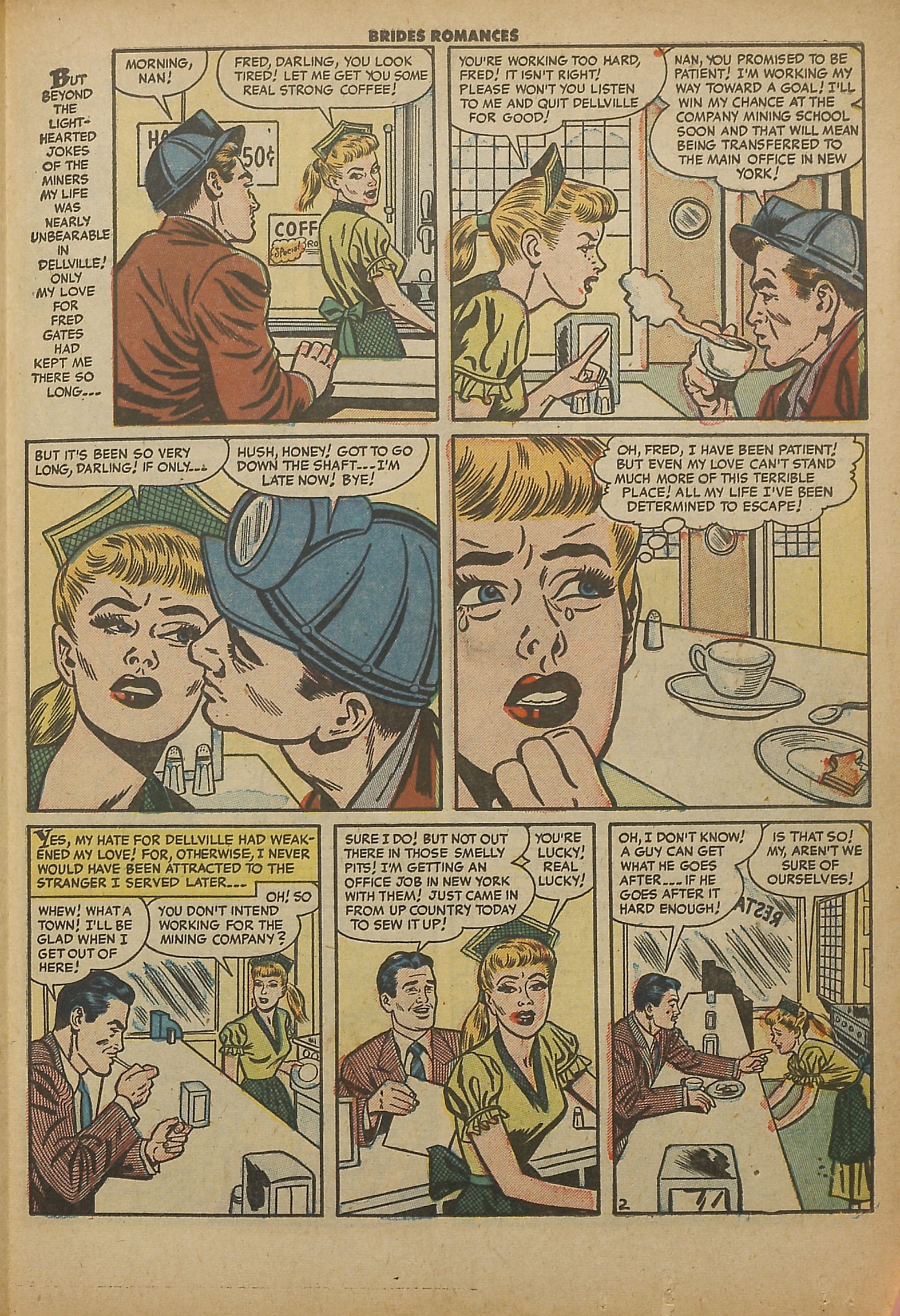 Read online Brides Romances comic -  Issue #4 - 19