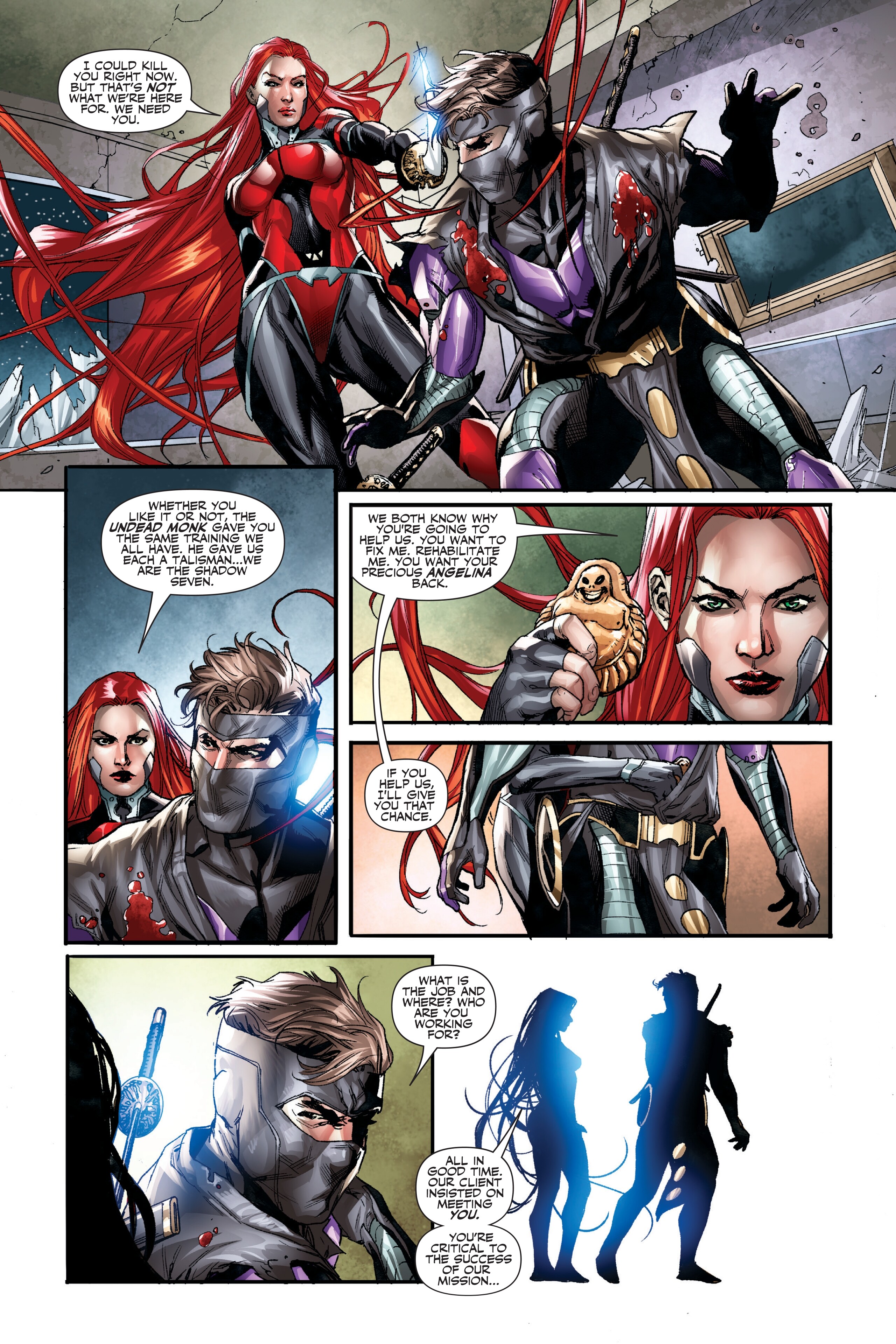 Read online Ninjak (2015) comic -  Issue # _Deluxe Edition 2 (Part 4) - 13