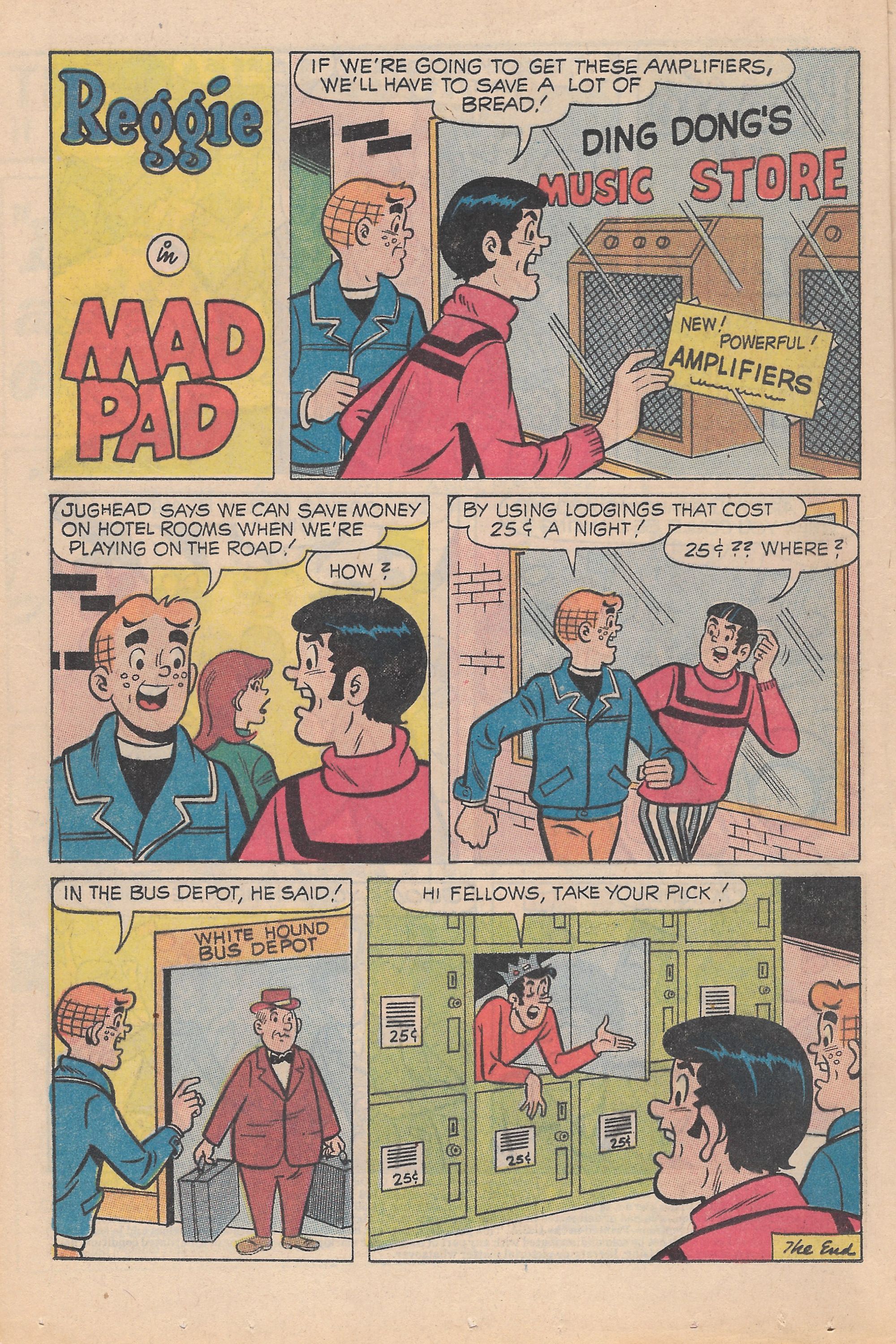Read online Reggie's Wise Guy Jokes comic -  Issue #13 - 4