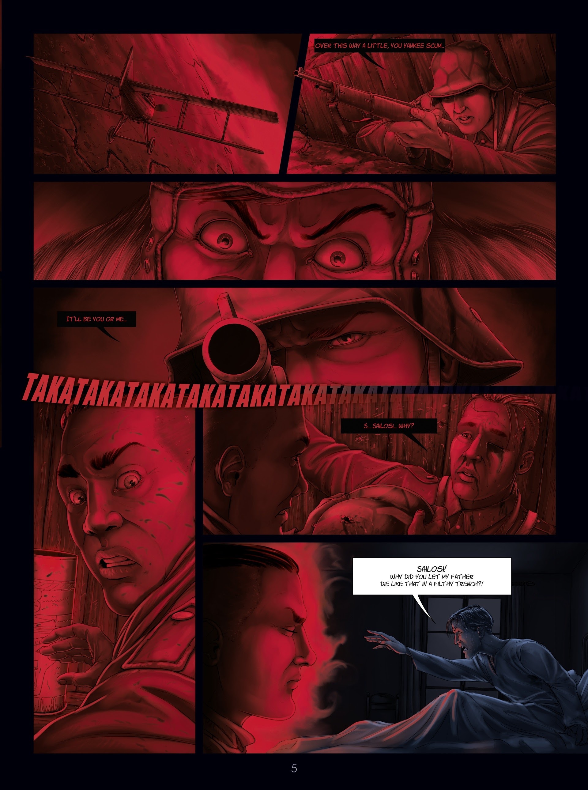 Read online Wings of War Eagle comic -  Issue #2 - 7