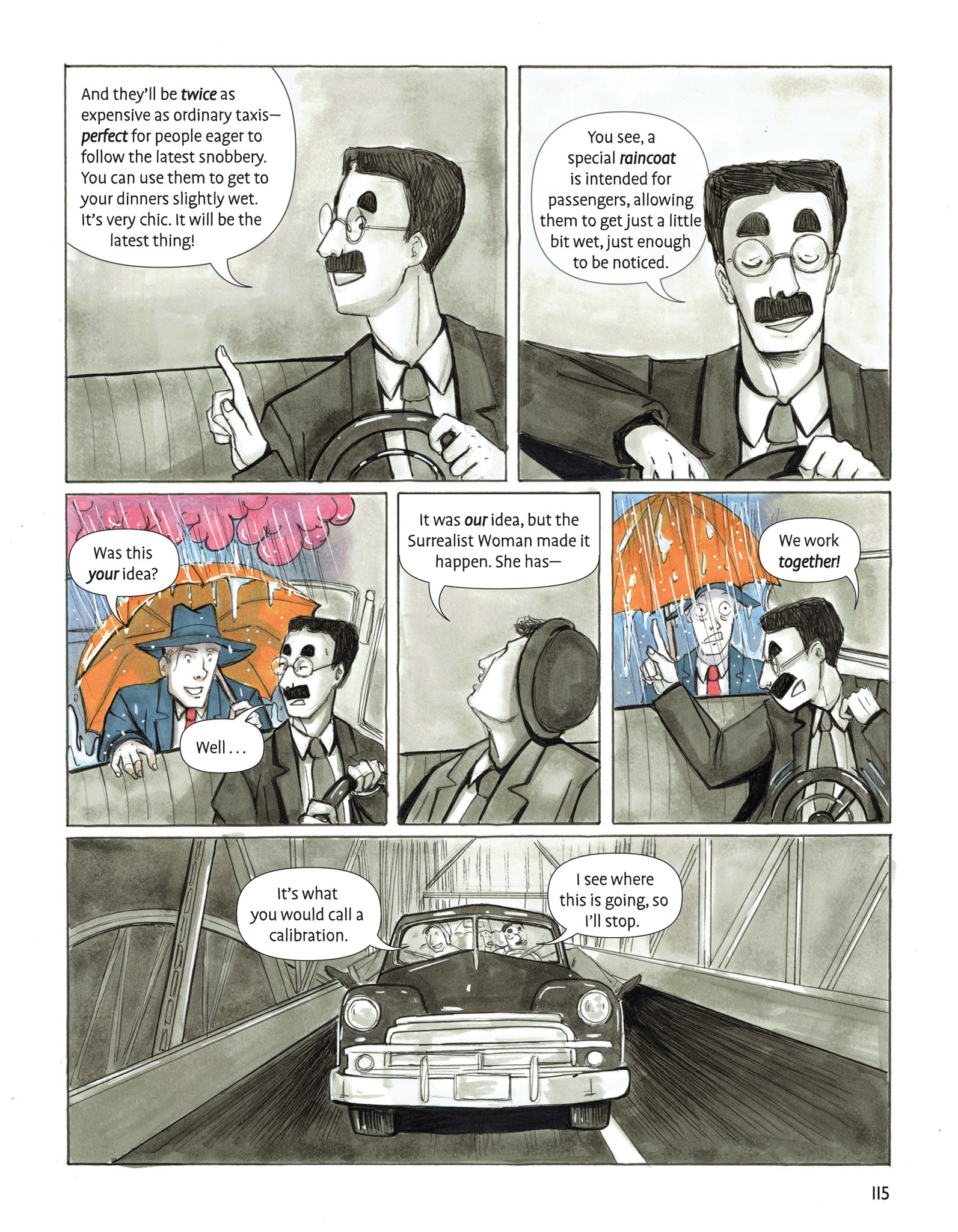 Read online Giraffes on Horseback Salad: Salvador Dali, the Marx Brothers, and the Strangest Movie Never Made comic -  Issue # TPB (Part 2) - 4