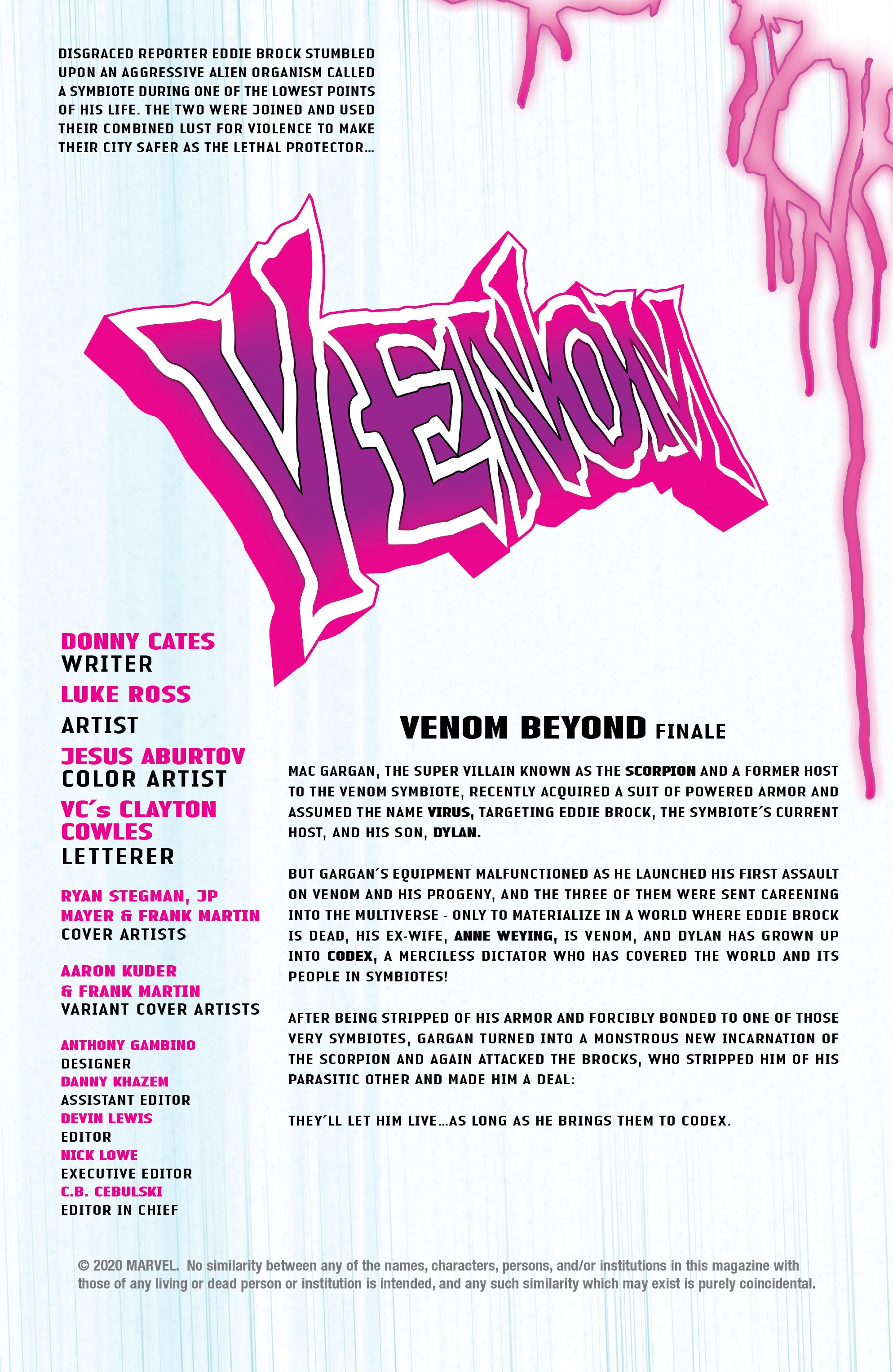 Read online Venom (2018) comic -  Issue #30 - 2