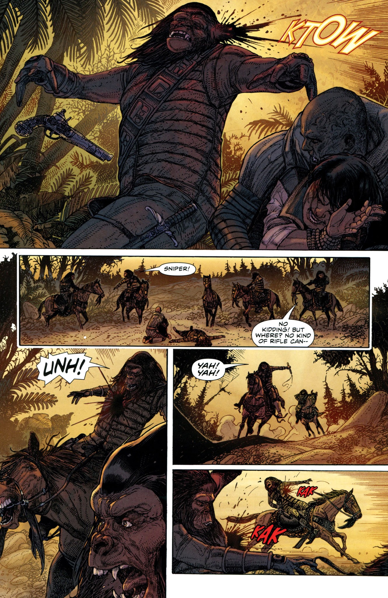 Read online Planet of the Apes (2011) comic -  Issue #15 - 15