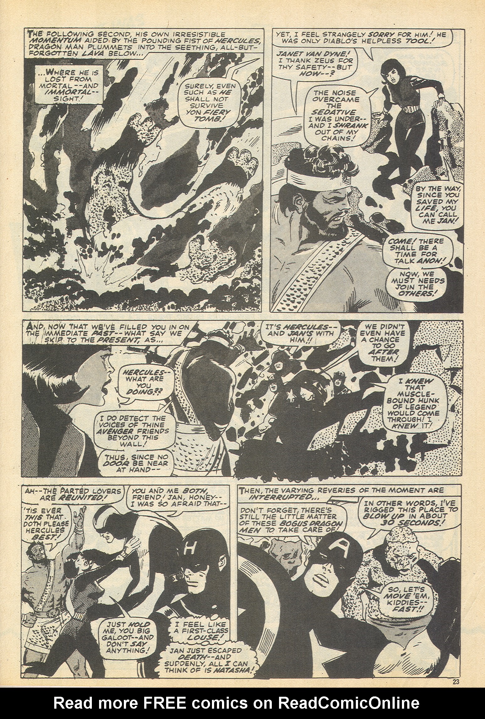 Read online The Avengers (1973) comic -  Issue #51 - 23