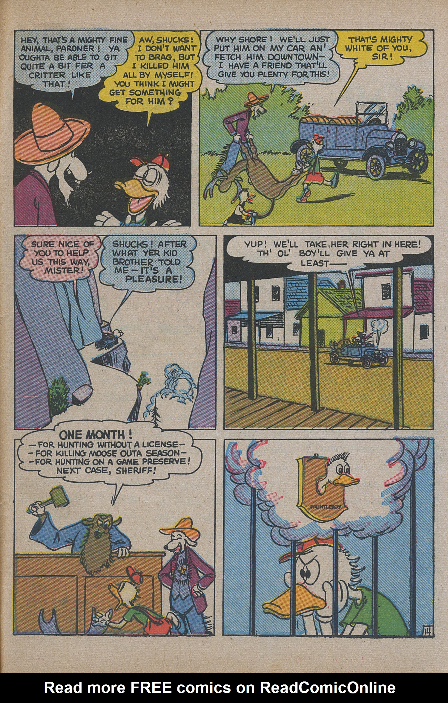 Read online Super Duck Comics comic -  Issue #2 - 41