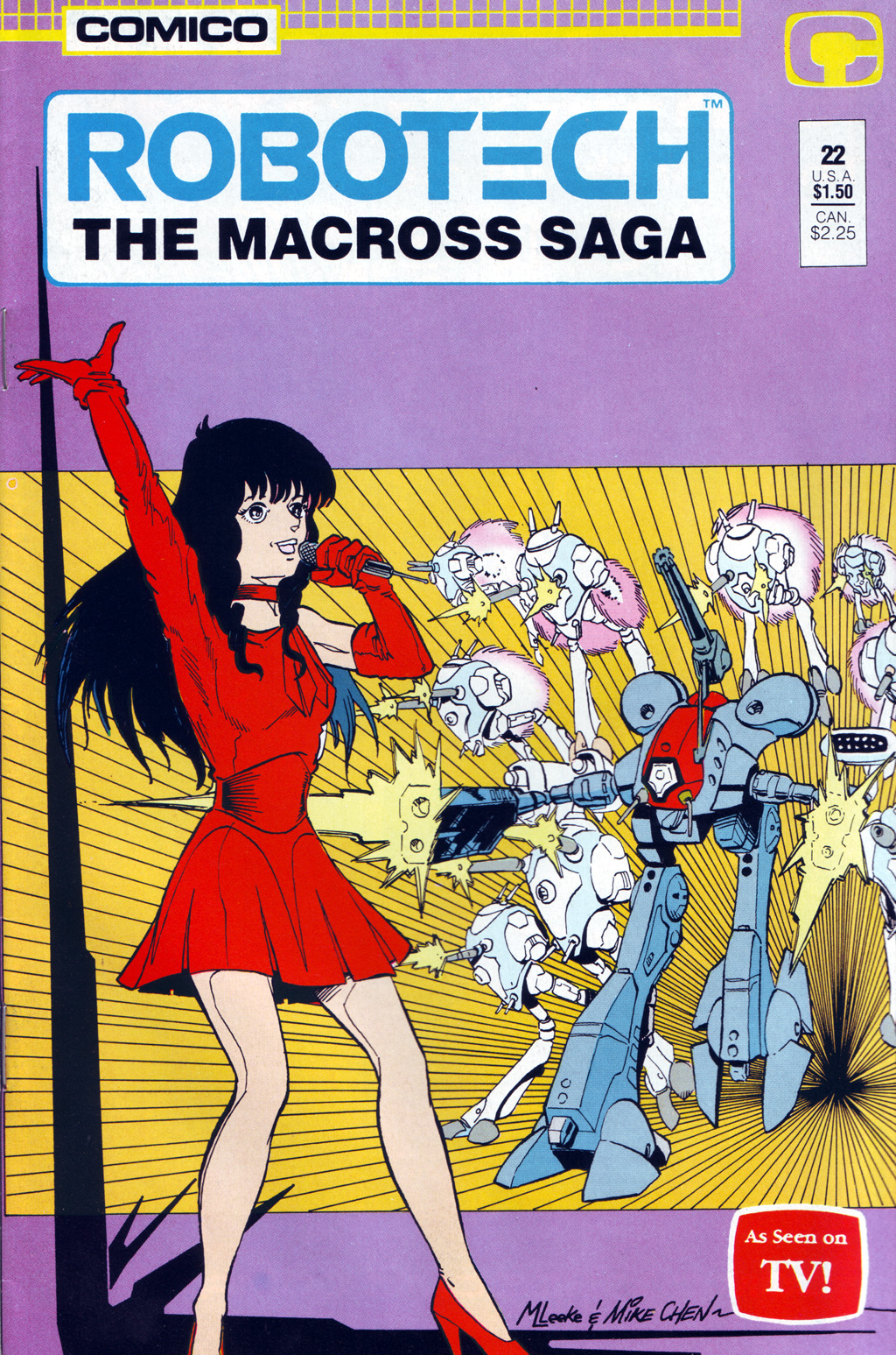 Read online Robotech The Macross Saga comic -  Issue #22 - 1