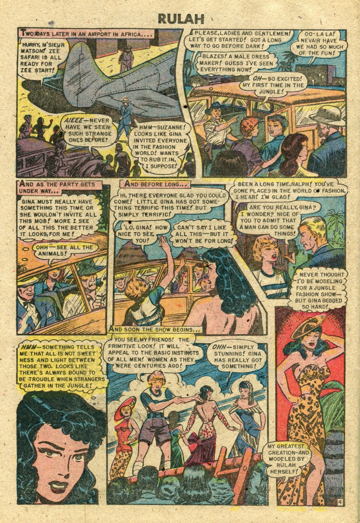 Read online Rulah - Jungle Goddess comic -  Issue #25 - 30