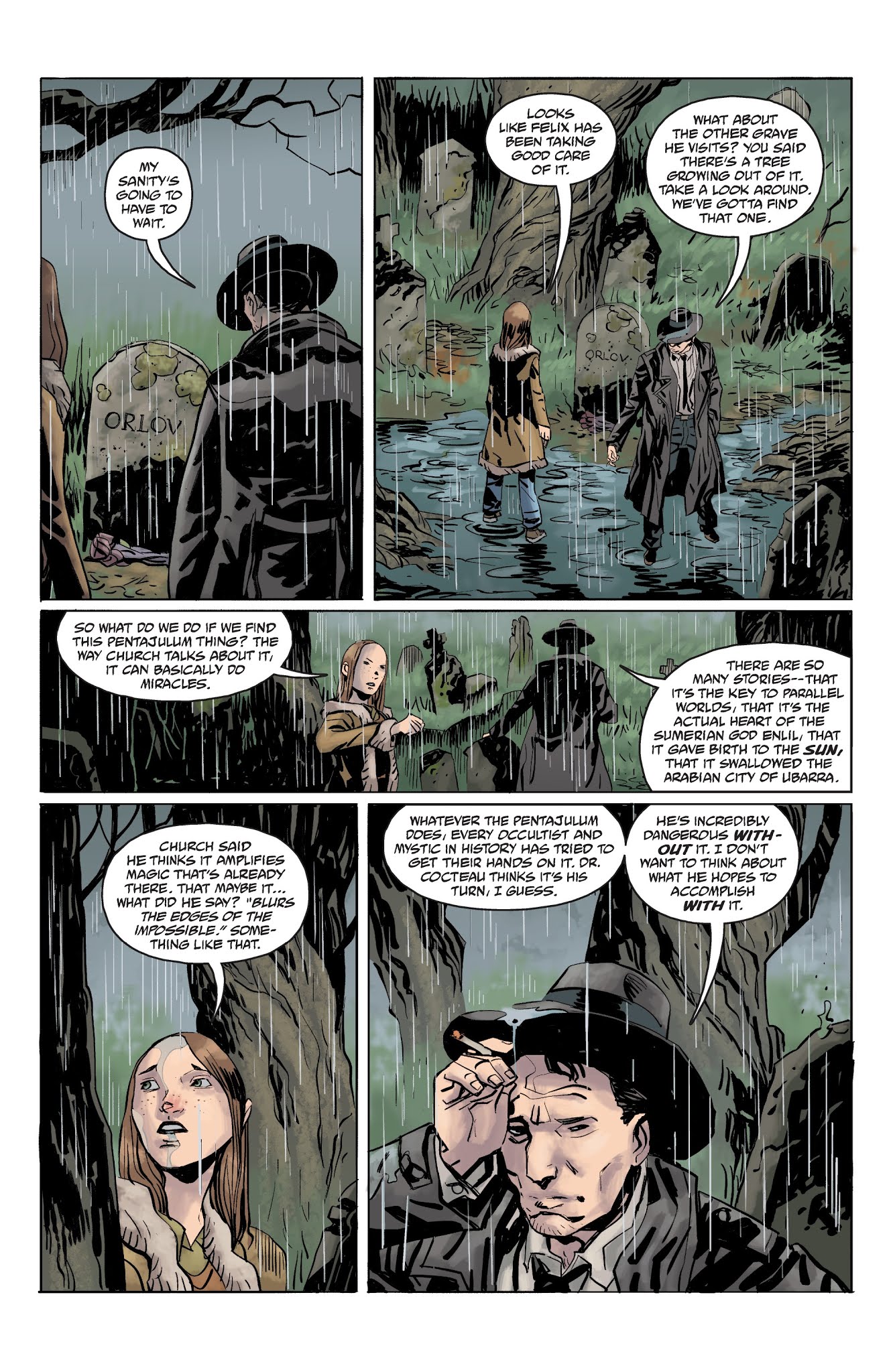 Read online Joe Golem: The Drowning City comic -  Issue #3 - 21