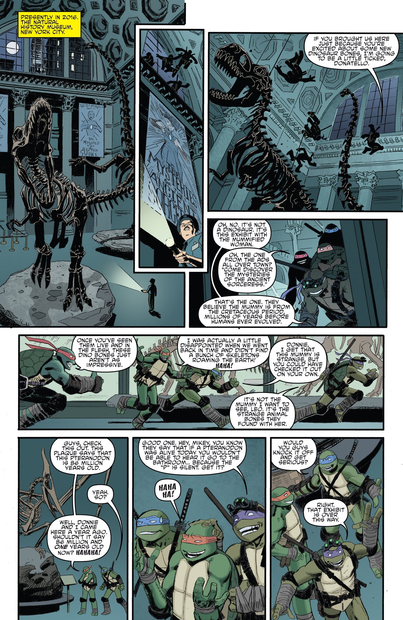 Read online Teenage Mutant Ninja Turtles: Bebop & Rocksteady Hit the Road comic -  Issue #1 - 26