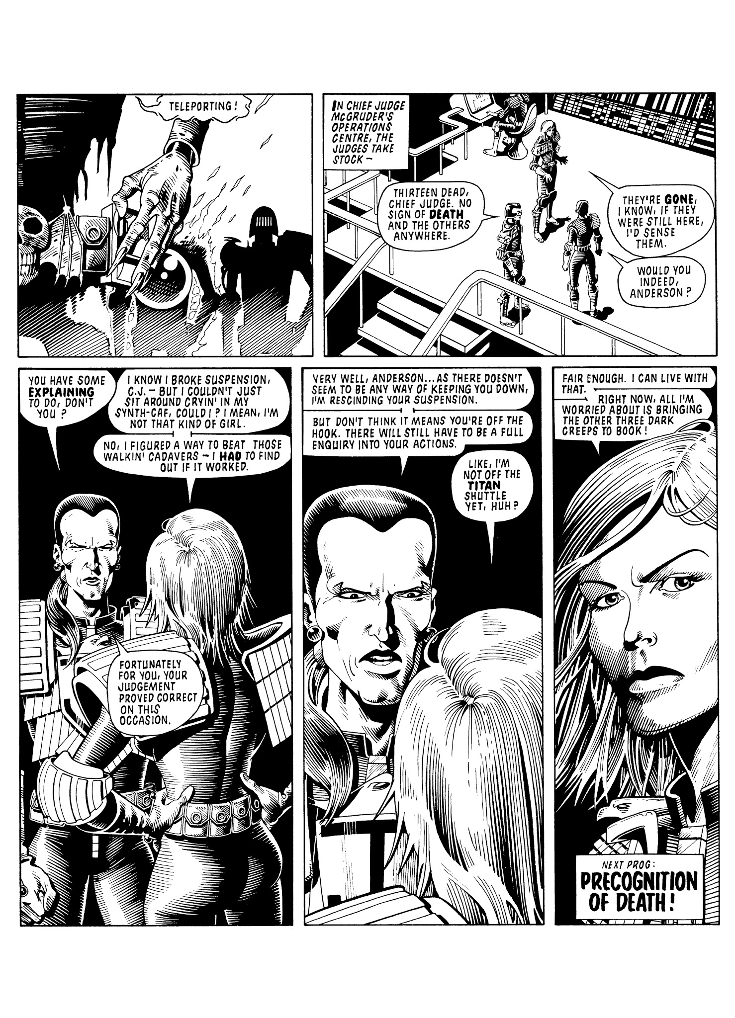 Read online Judge Anderson: The Psi Files comic -  Issue # TPB 1 - 51