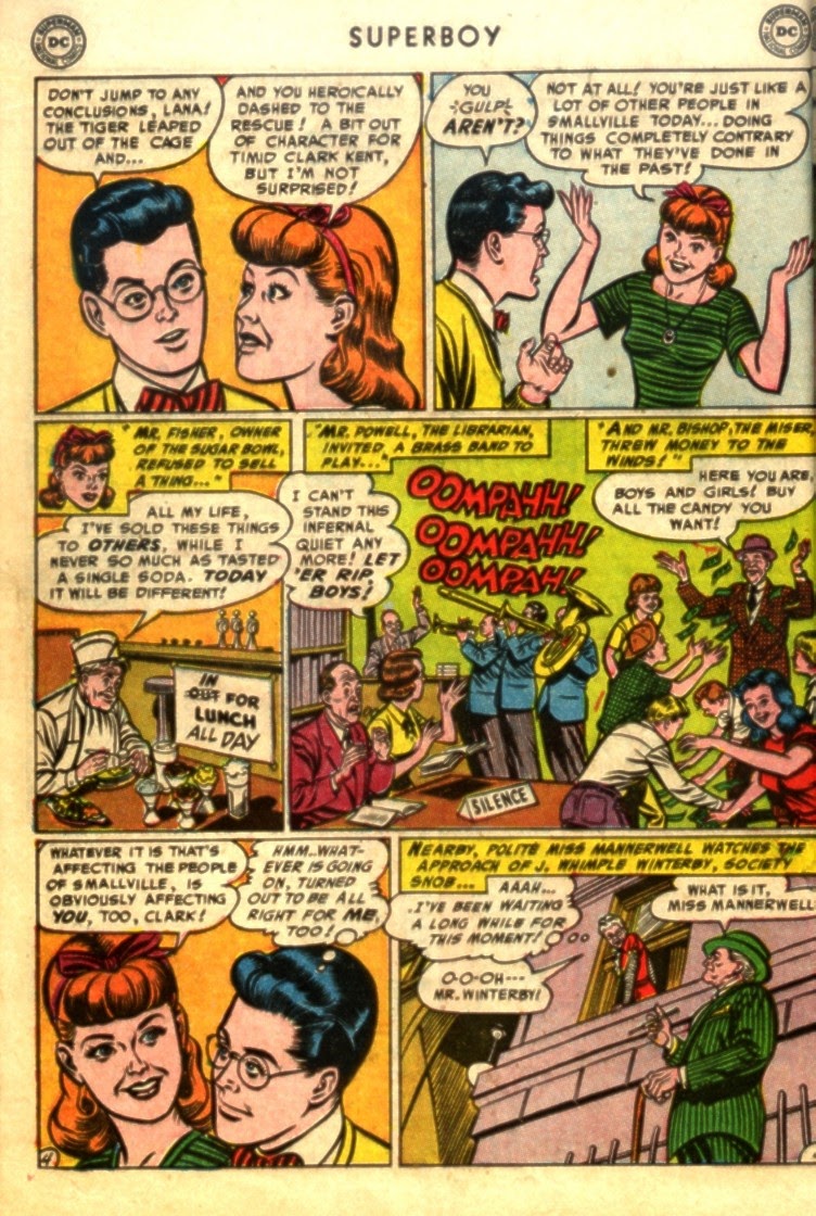 Read online Superboy (1949) comic -  Issue #29 - 17