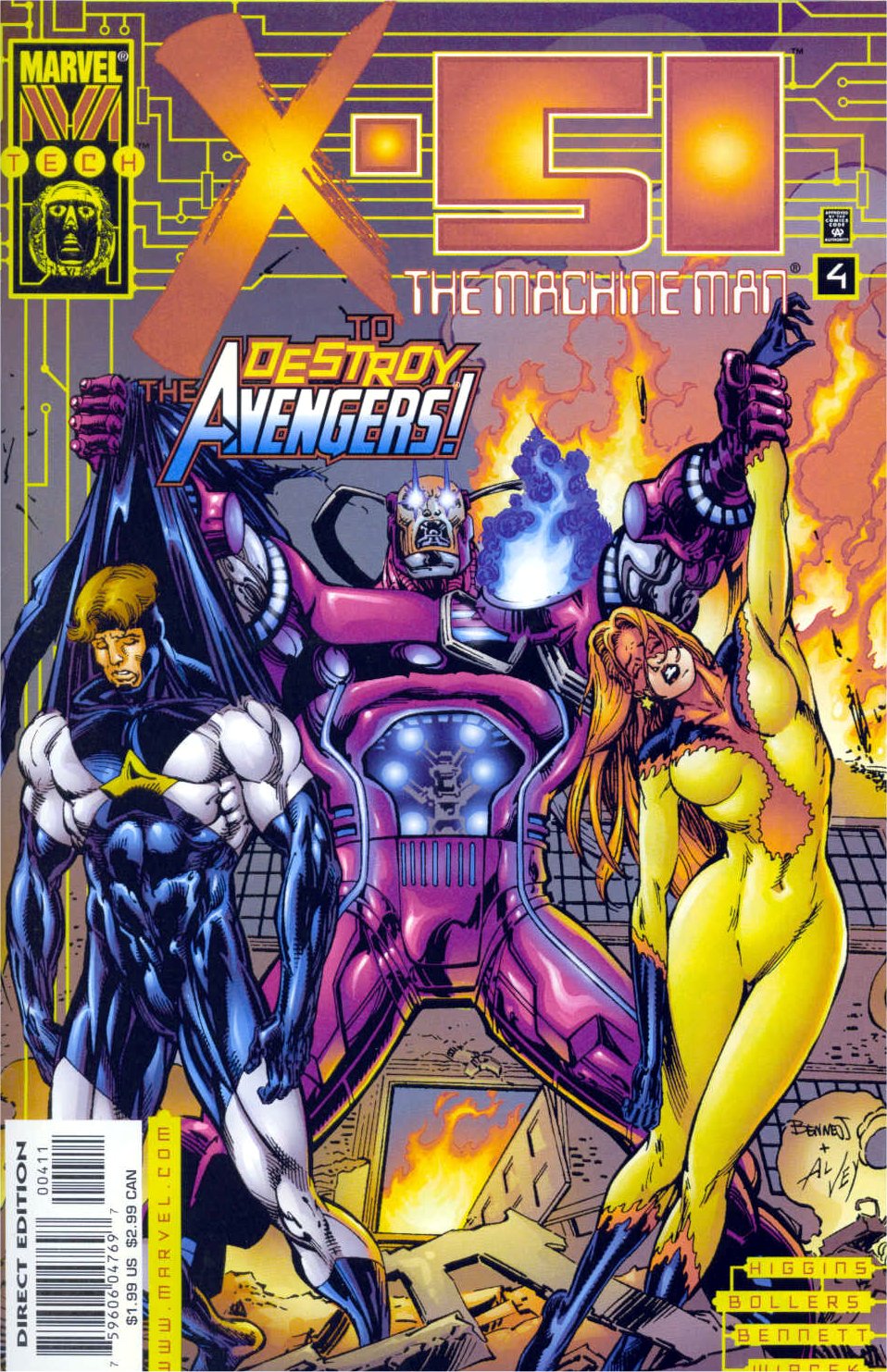 Read online X-51 comic -  Issue #4 - 2