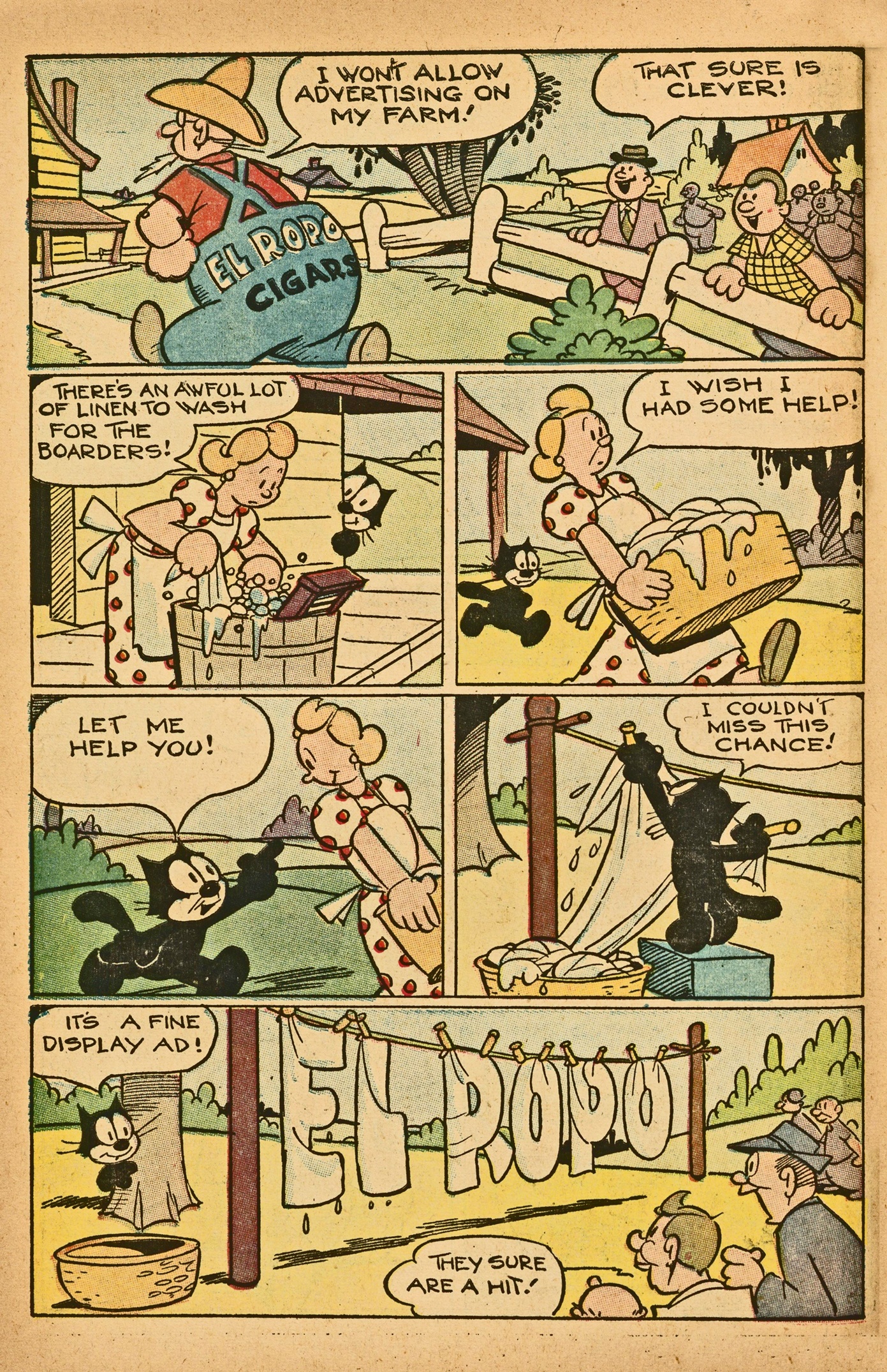 Read online Felix the Cat (1951) comic -  Issue #48 - 8