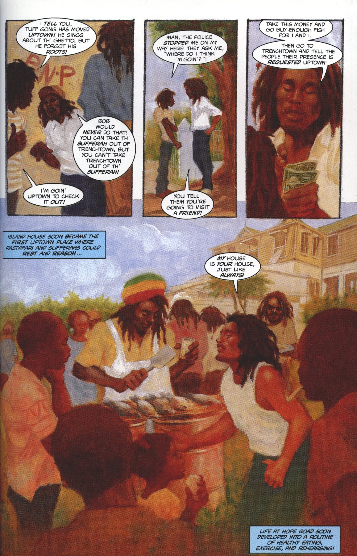 Read online Bob Marley: Tale of the Tuff Gong comic -  Issue #2 - 26