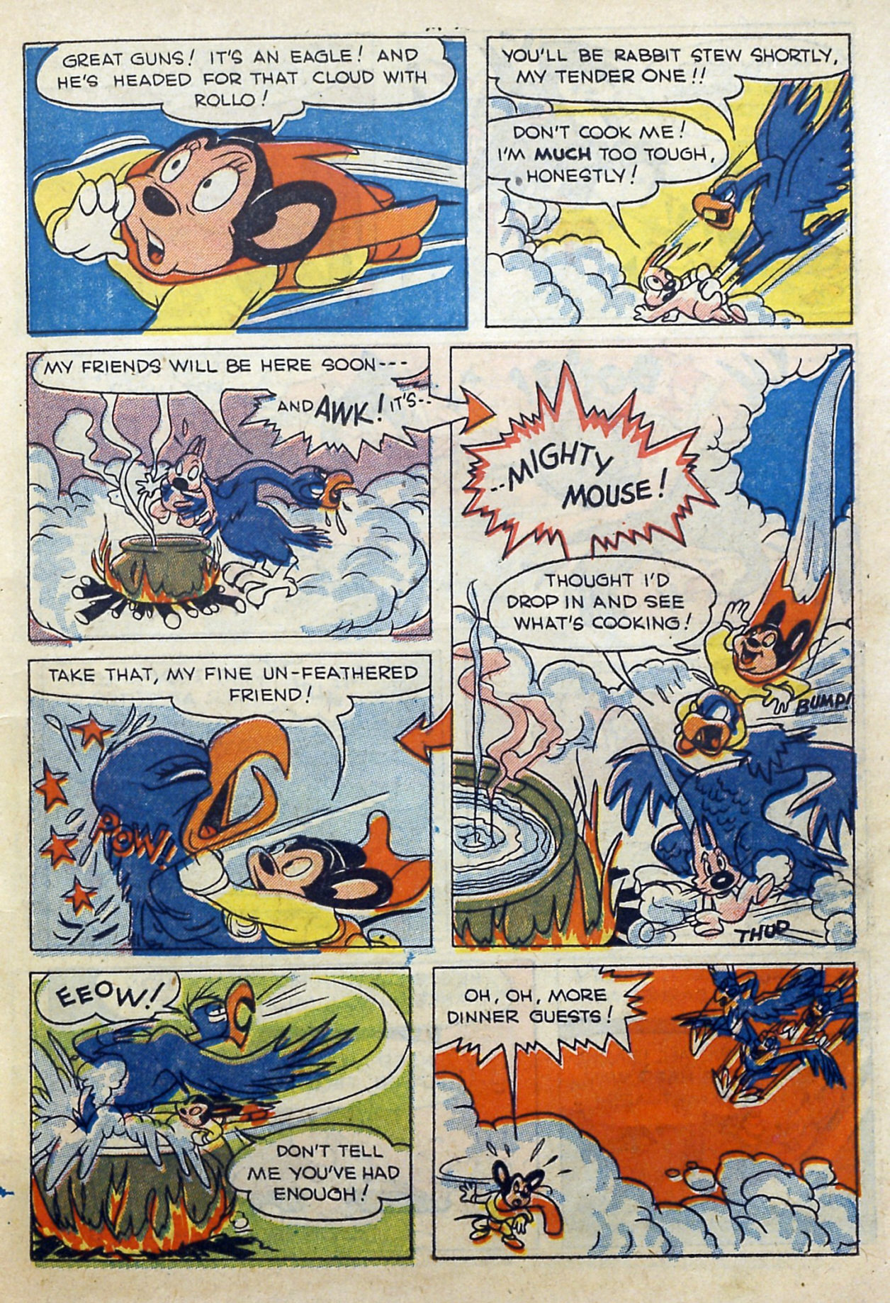Read online Paul Terry's Mighty Mouse Comics comic -  Issue #42 - 48