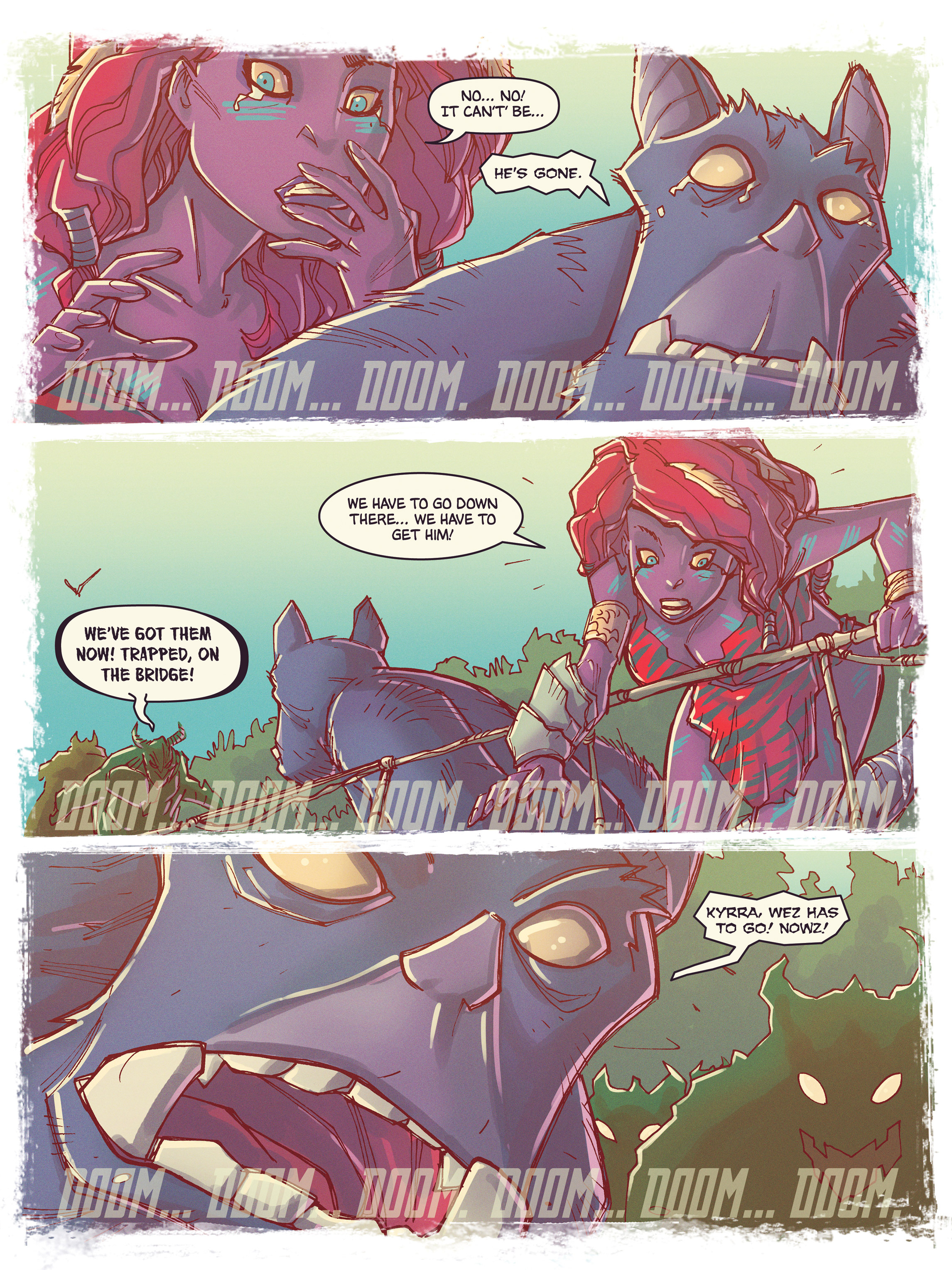 Read online Kyrra: Alien Jungle Girl comic -  Issue #6 - 8
