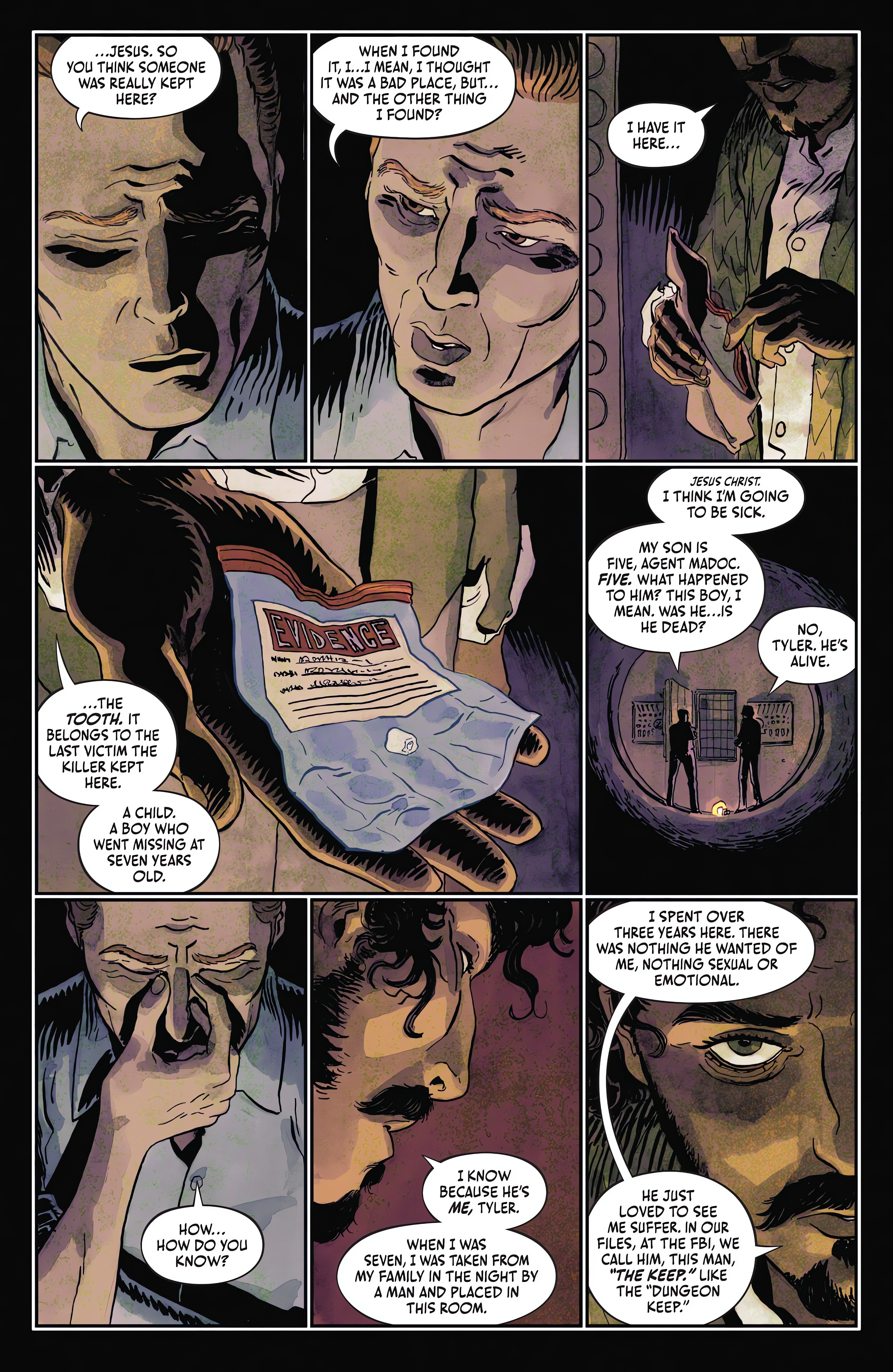 Read online Dark Spaces: Dungeon comic -  Issue #1 - 22