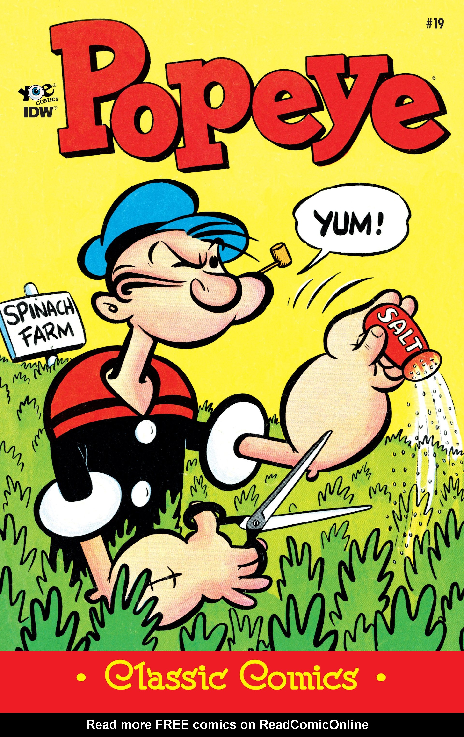 Read online Classic Popeye comic -  Issue #19 - 1