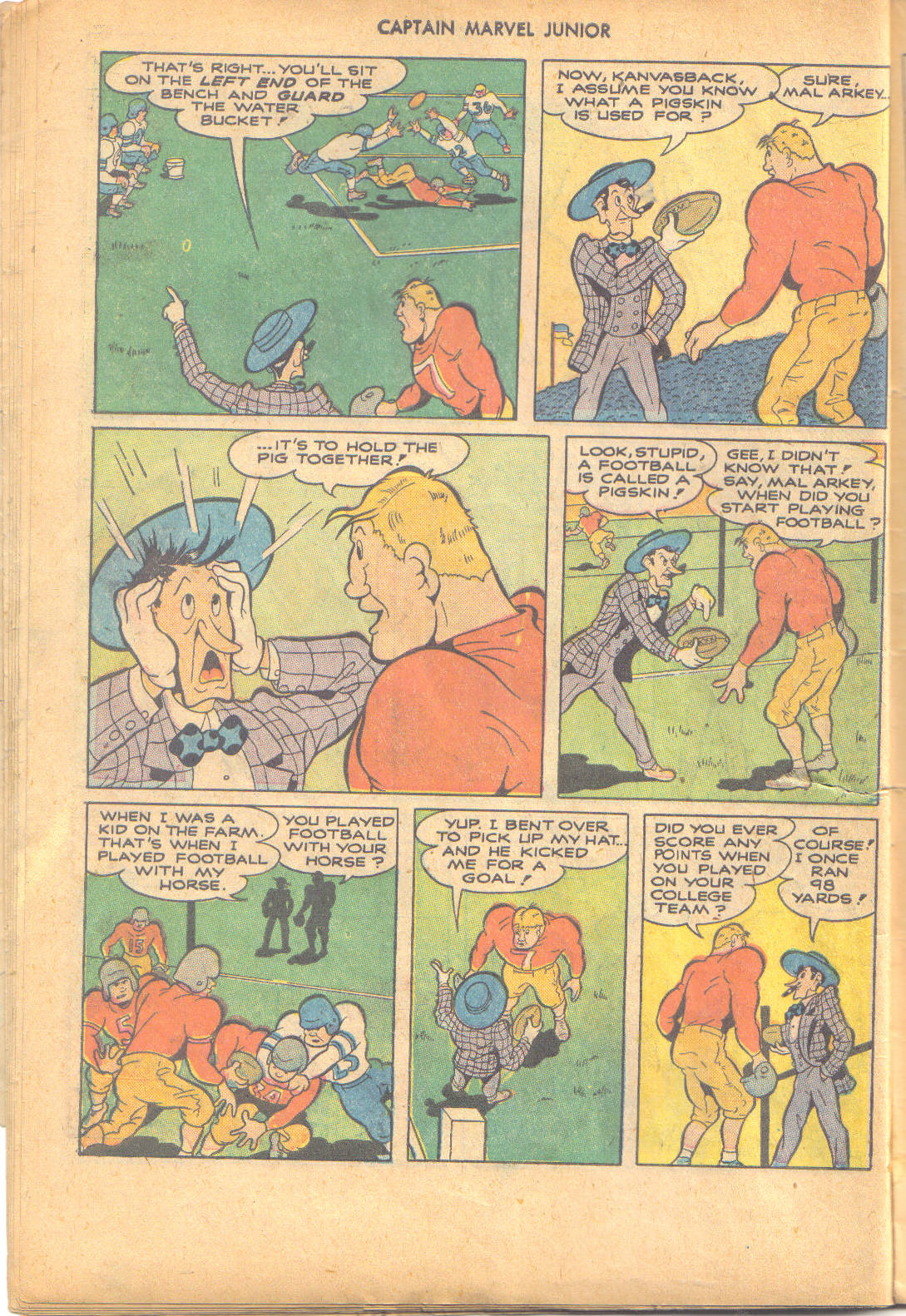 Read online Captain Marvel, Jr. comic -  Issue #66 - 14