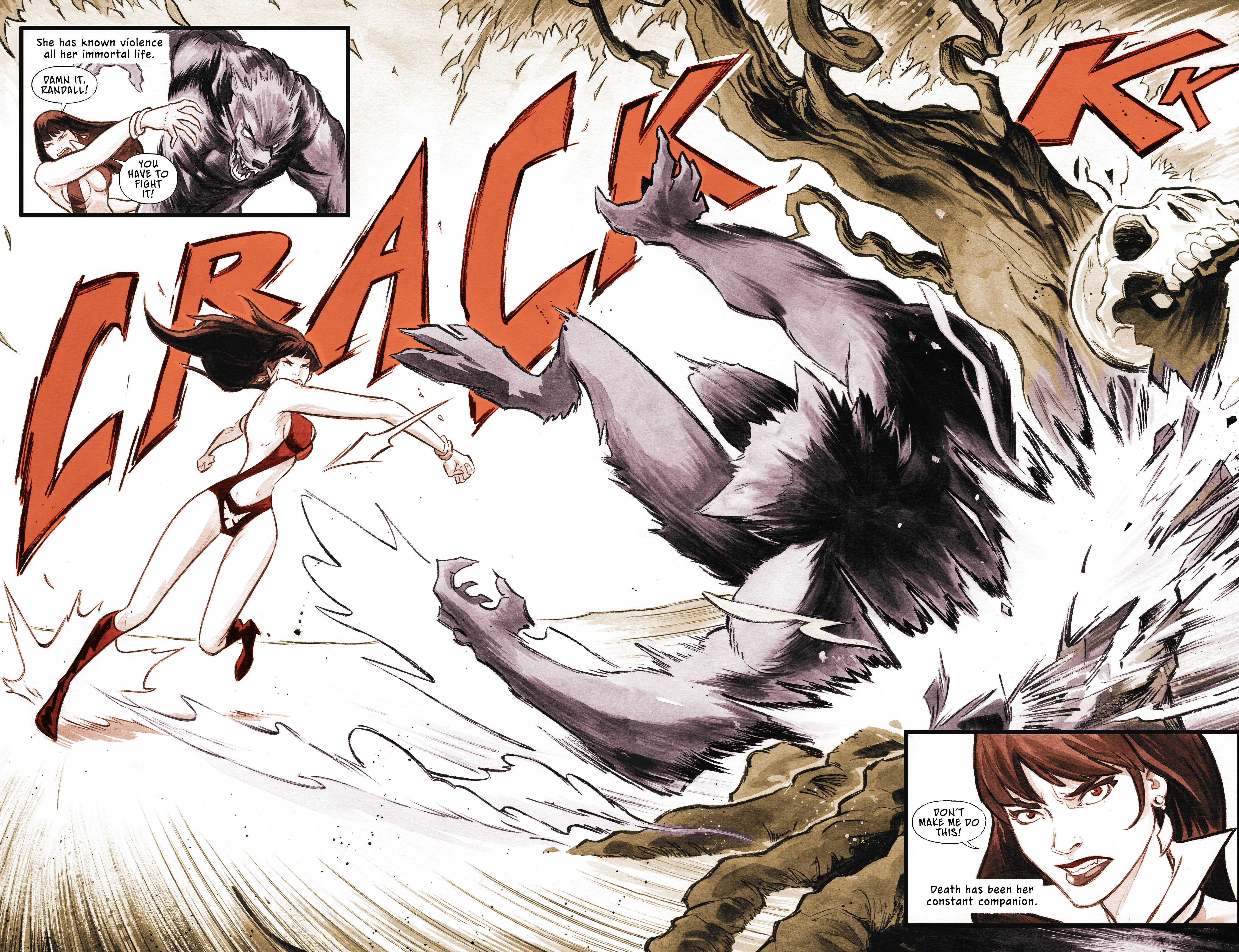 Read online Vampirella: Dead Flowers comic -  Issue #2 - 10