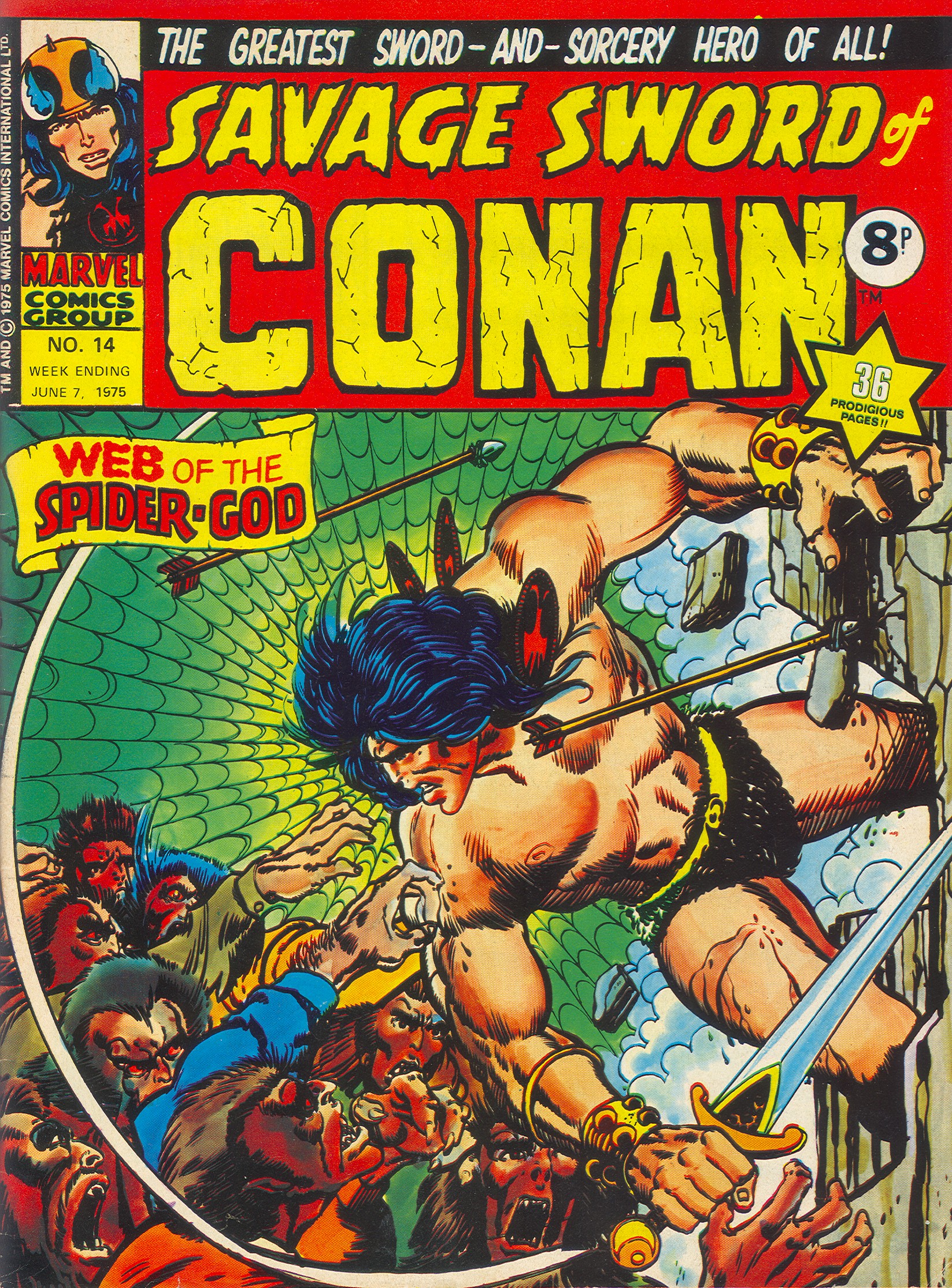 Read online The Savage Sword of Conan (1975) comic -  Issue #14 - 1