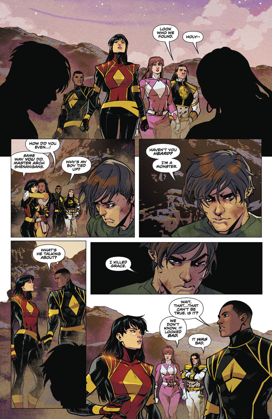 Read online Mighty Morphin Power Rangers comic -  Issue #112 - 16