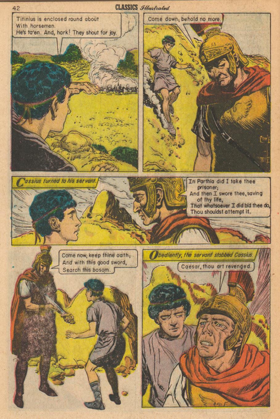 Read online Classics Illustrated comic -  Issue #68 - 44