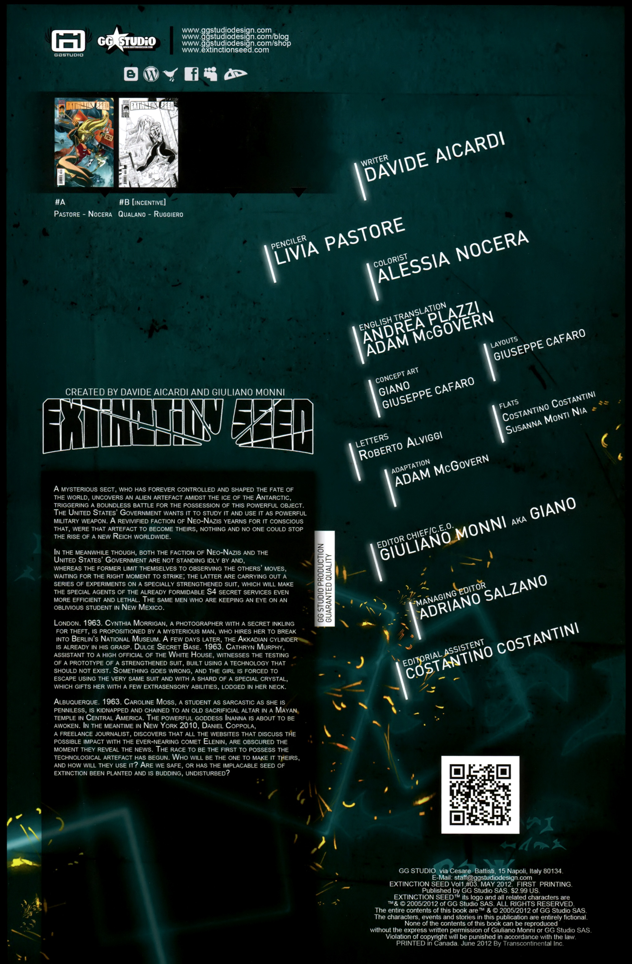 Read online Extinction Seed comic -  Issue #3 - 2