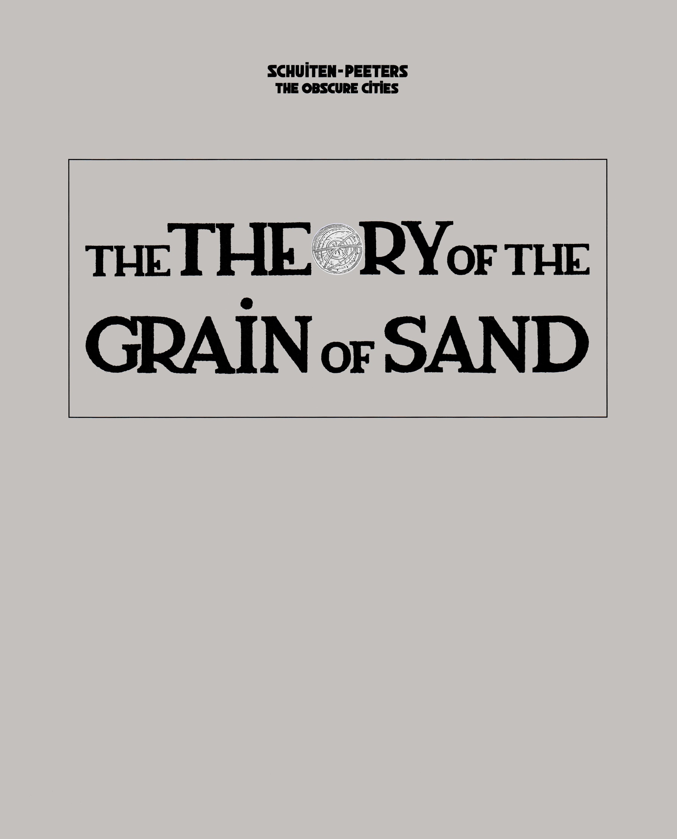 Read online Theory of the Grain of Sand comic -  Issue # TPB - 6