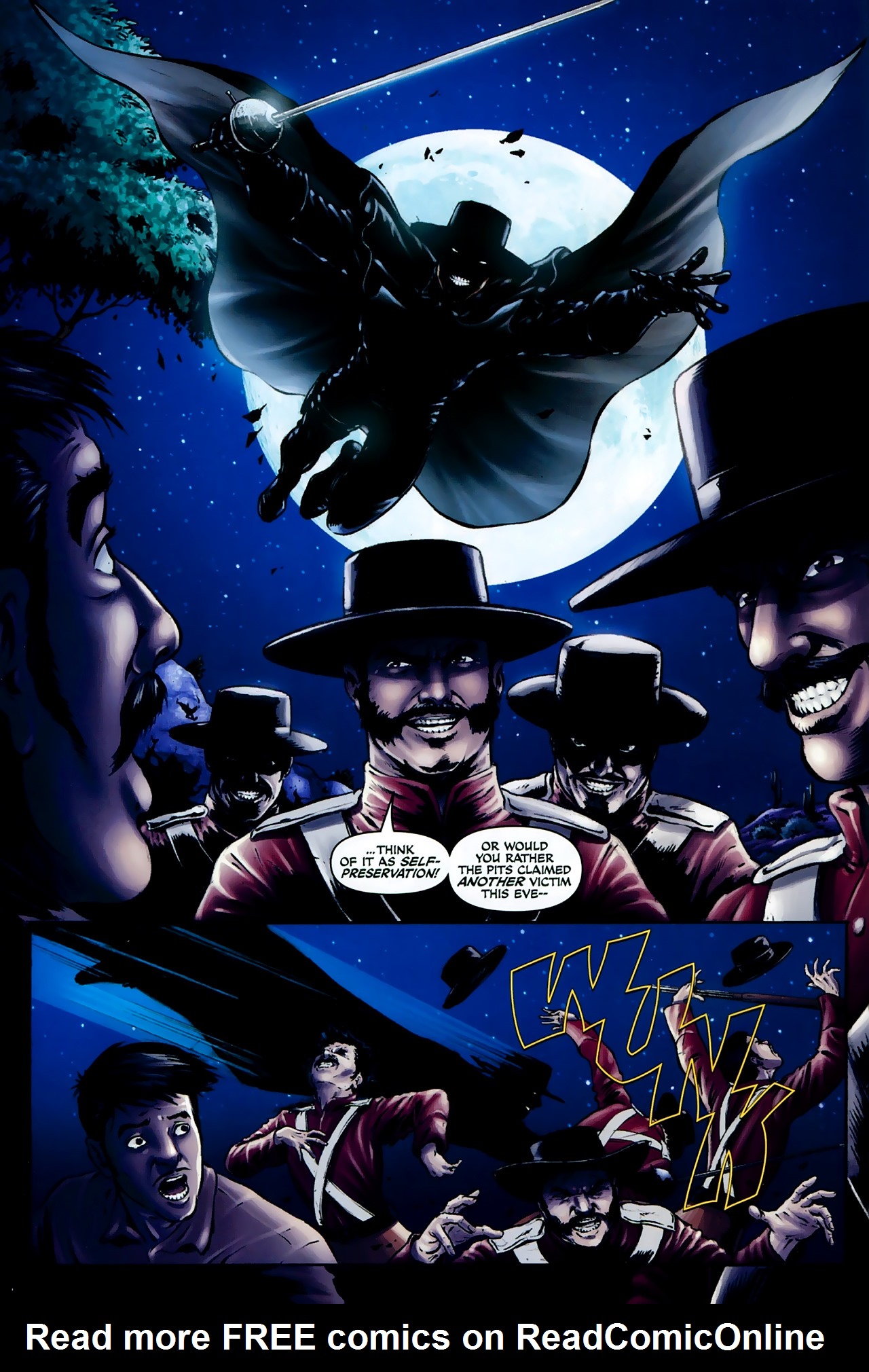 Read online Zorro (2008) comic -  Issue #10 - 11