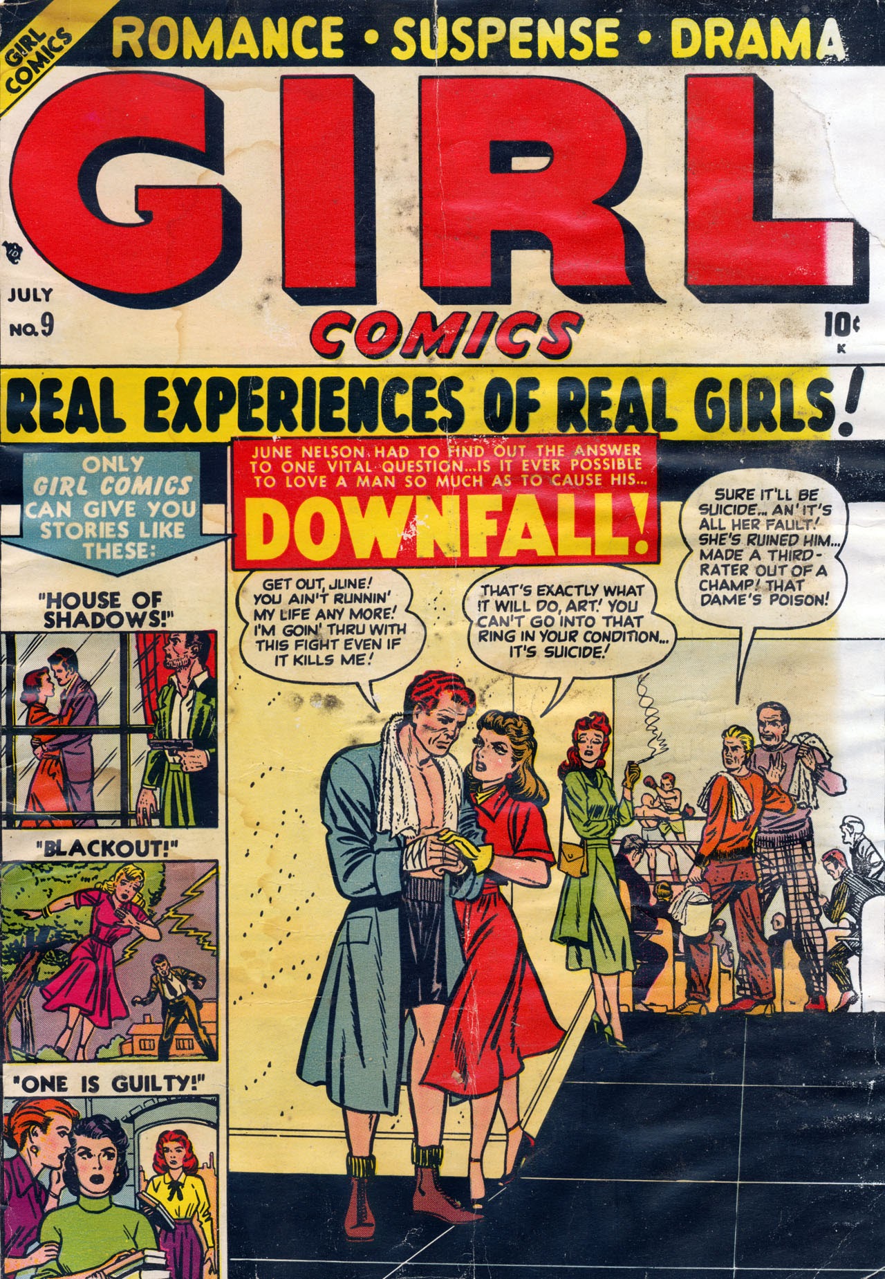 Read online Girl Comics (1949) comic -  Issue #9 - 1