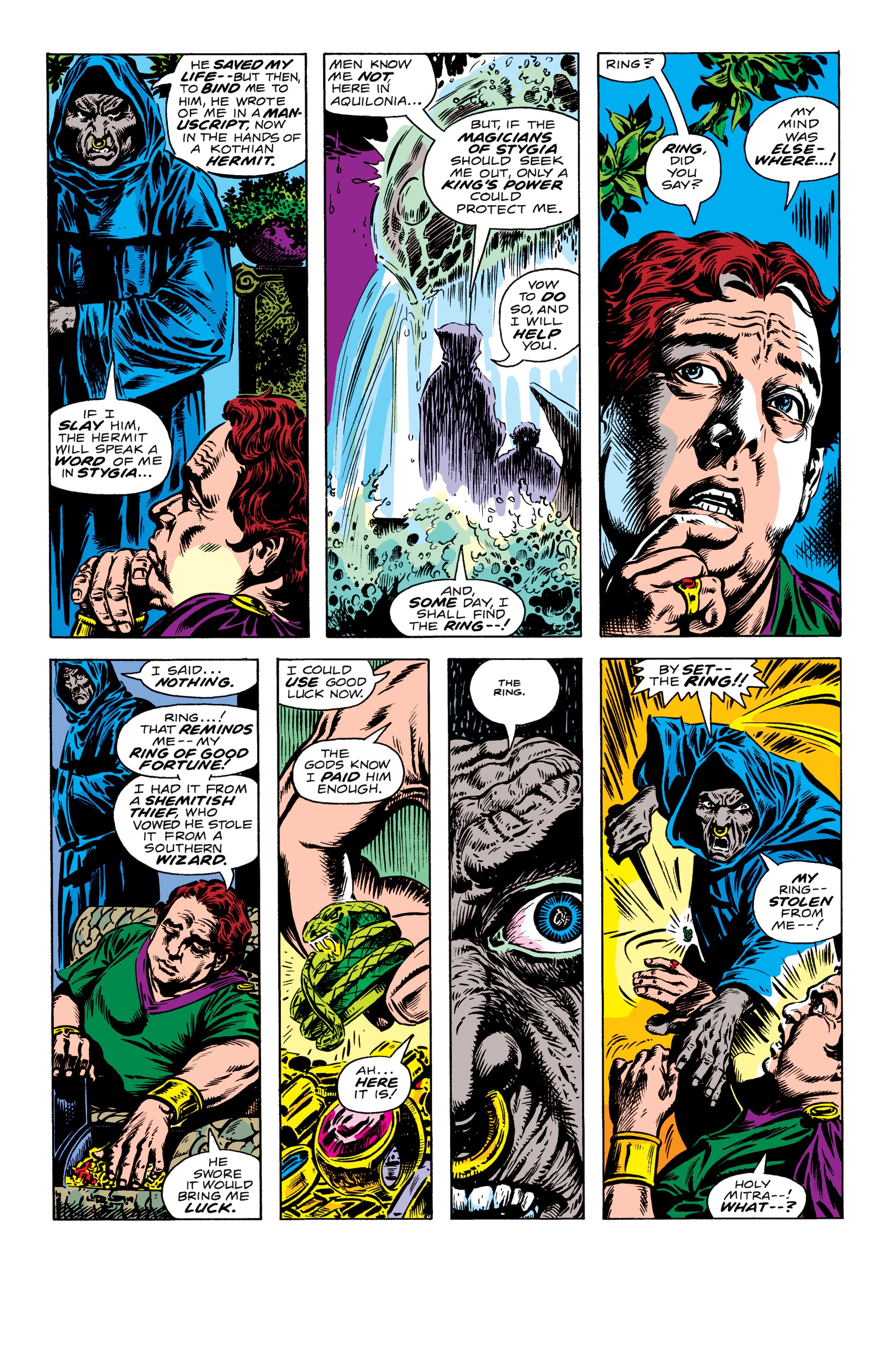 Read online Conan the Barbarian Epic Collection: The Original Marvel Years - Of Once and Future Kings comic -  Issue # TPB (Part 3) - 38