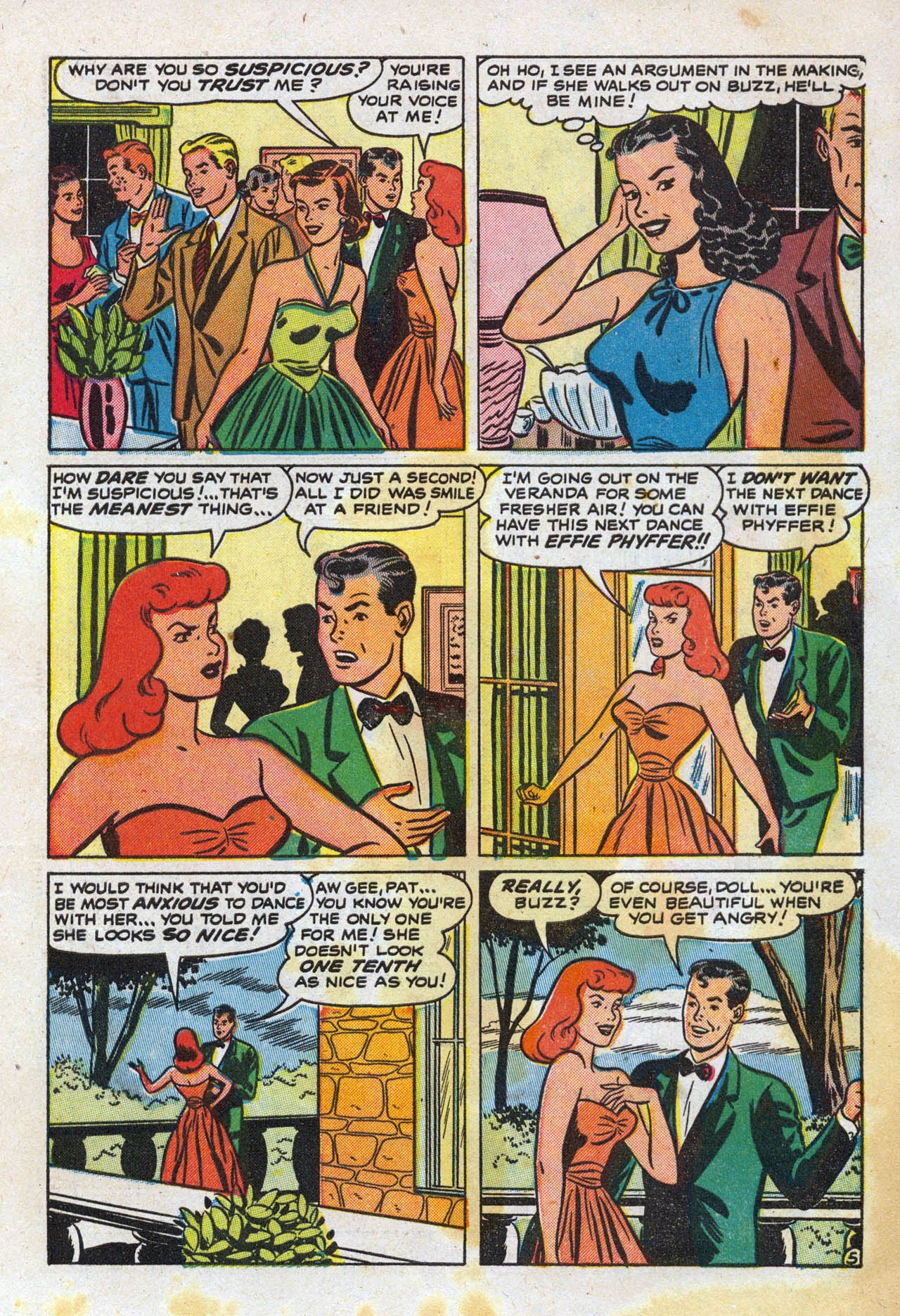 Read online Patsy and her Pals comic -  Issue #1 - 7