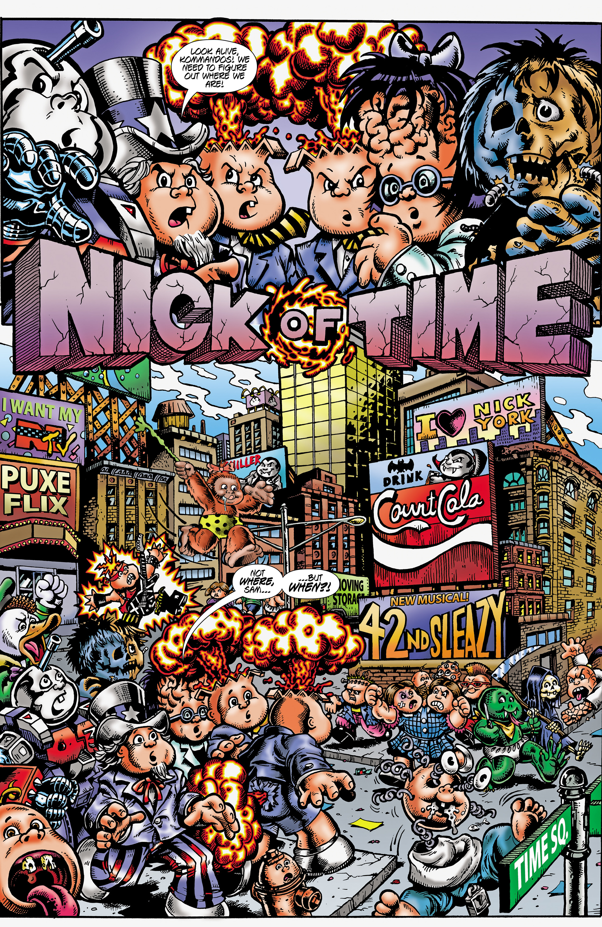 Read online Garbage Pail Kids: Trashin' Through Time comic -  Issue #1 - 6