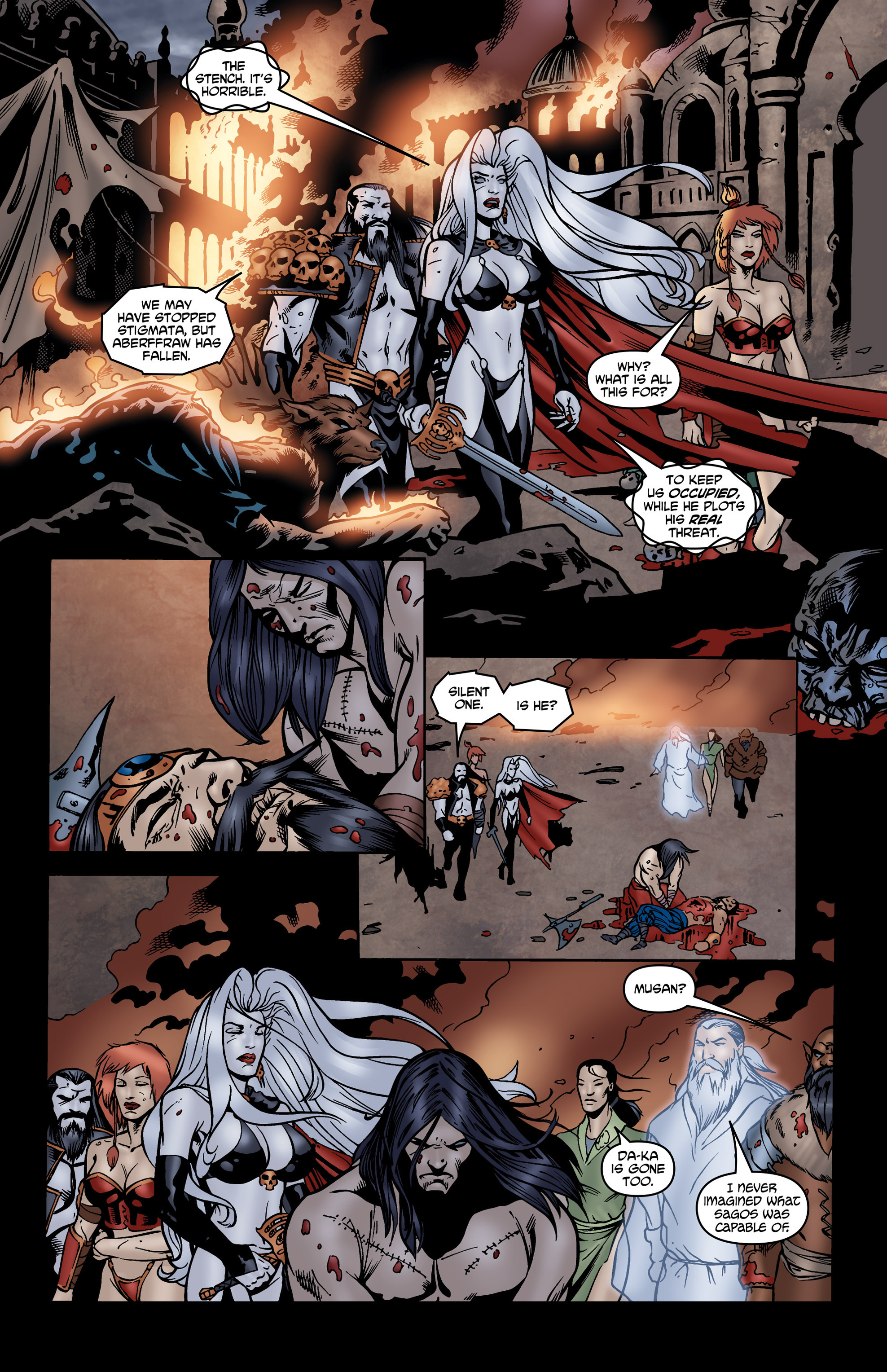 Read online Lady Death Origins comic -  Issue #8 - 23