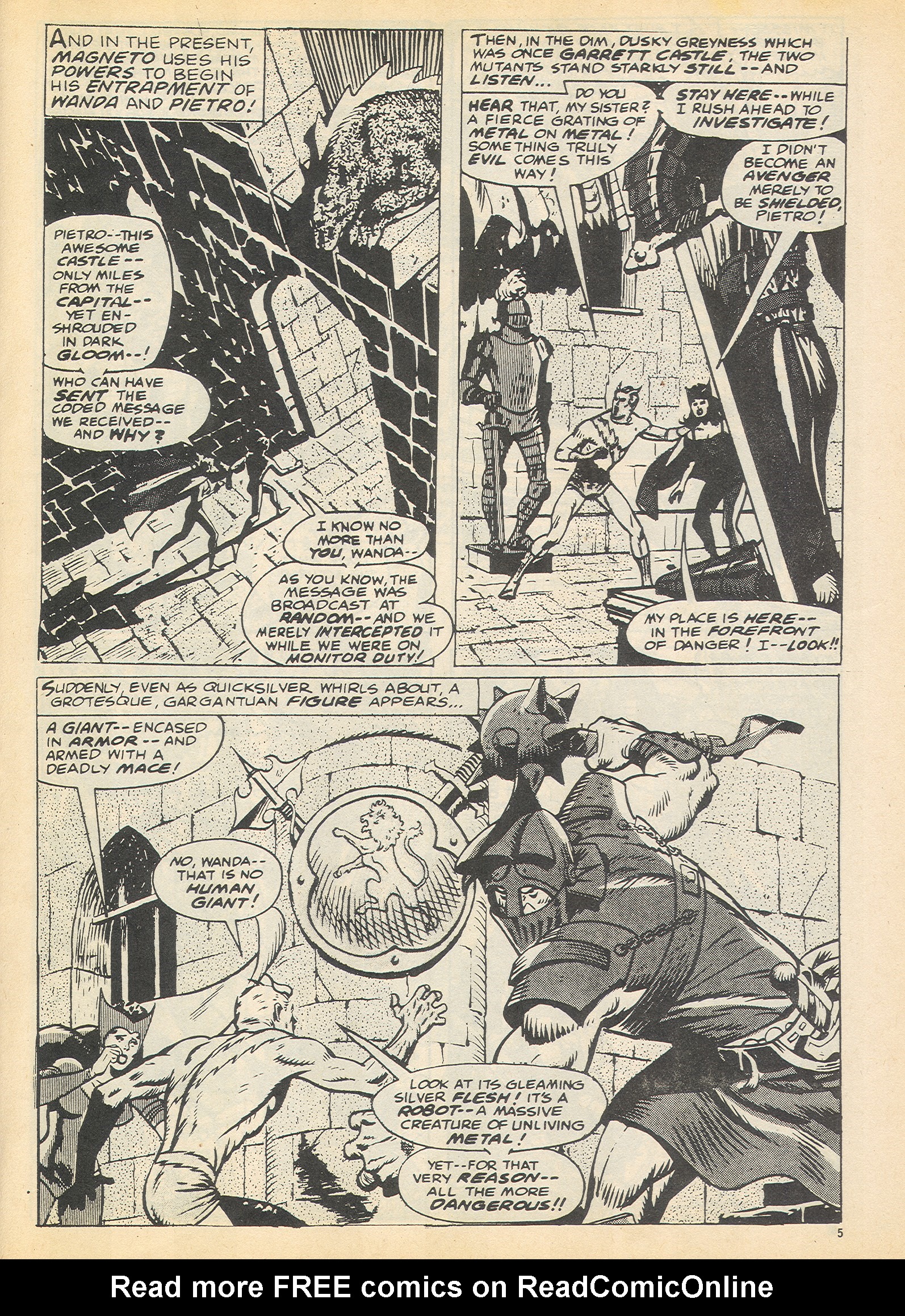 Read online The Avengers (1973) comic -  Issue #61 - 5