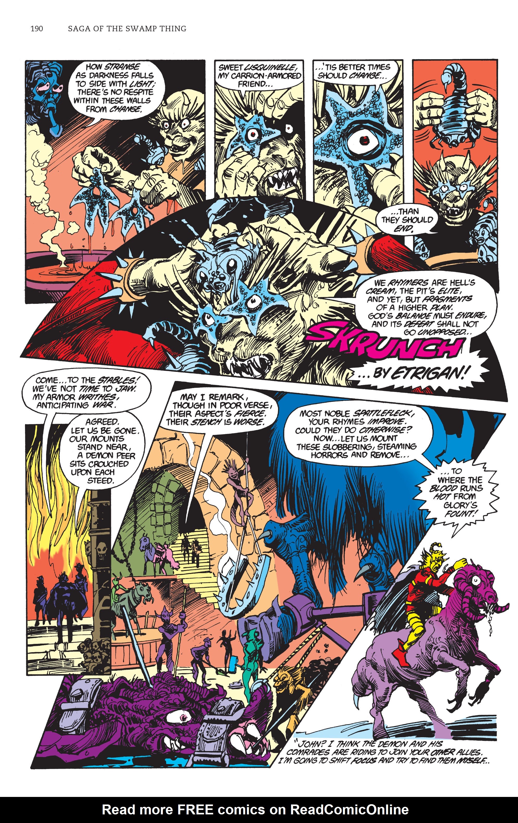 Read online Saga of the Swamp Thing comic -  Issue # TPB 4 (Part 2) - 76